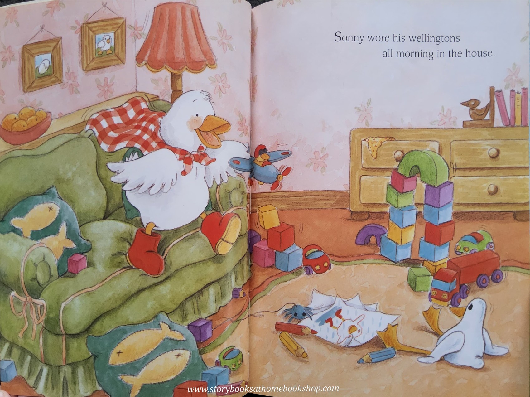 หนังสือนิทานปกอ่อน** 🍅🍅SONNY' WONDERFUL WELLIES BY LISA STUBBS