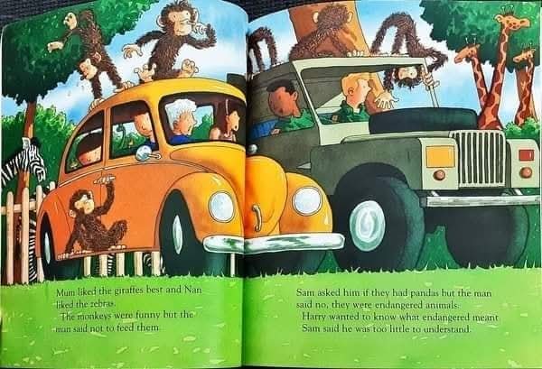 หนังสือนิทานปกอ่อน** 🍅🍓Harry and the Dinosaurs Go Wild