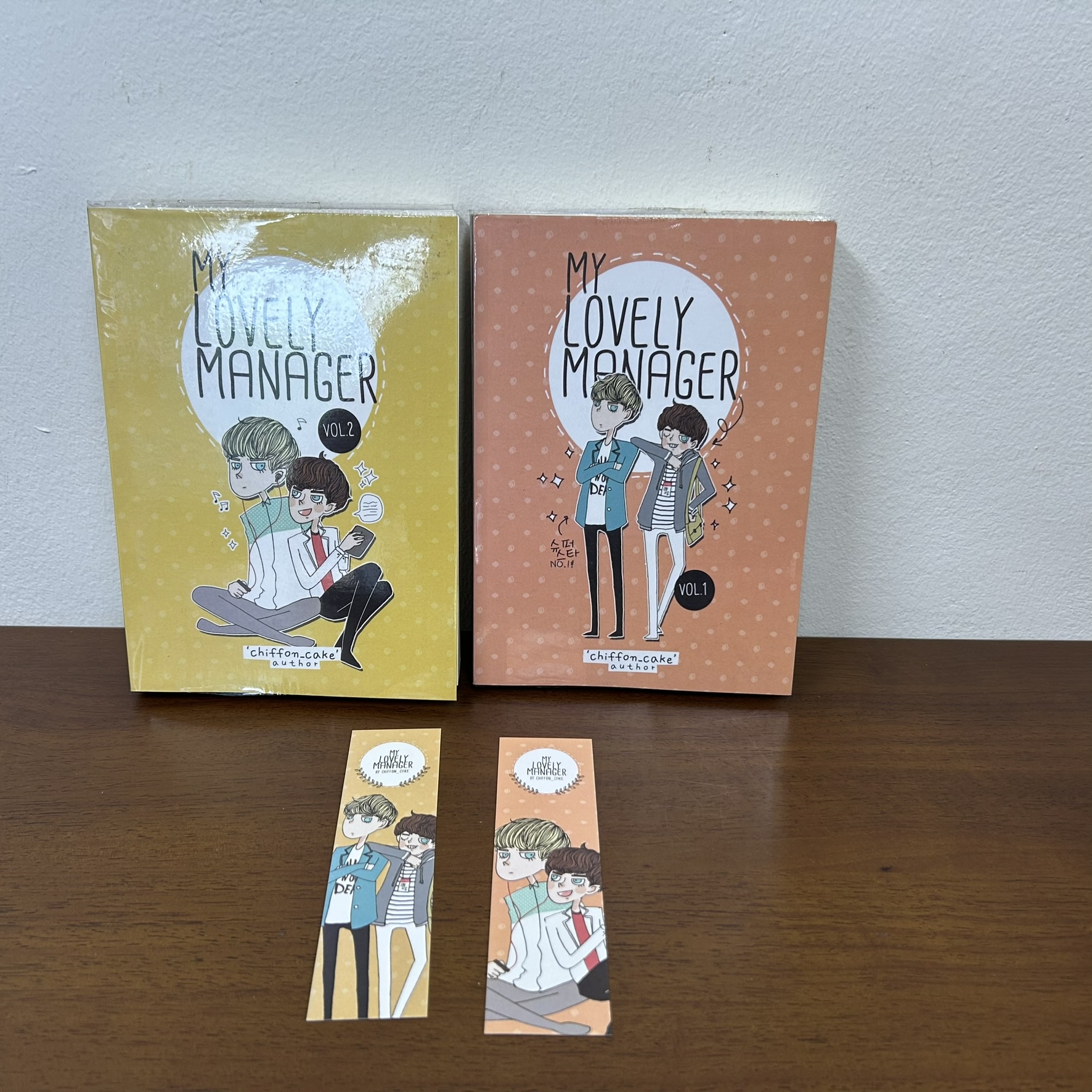 [YAOI] My lovely manager ผู้จัดการของผม เล่ม 1-2 ... Chiffon_cake (มือสอง) นิยายวาย