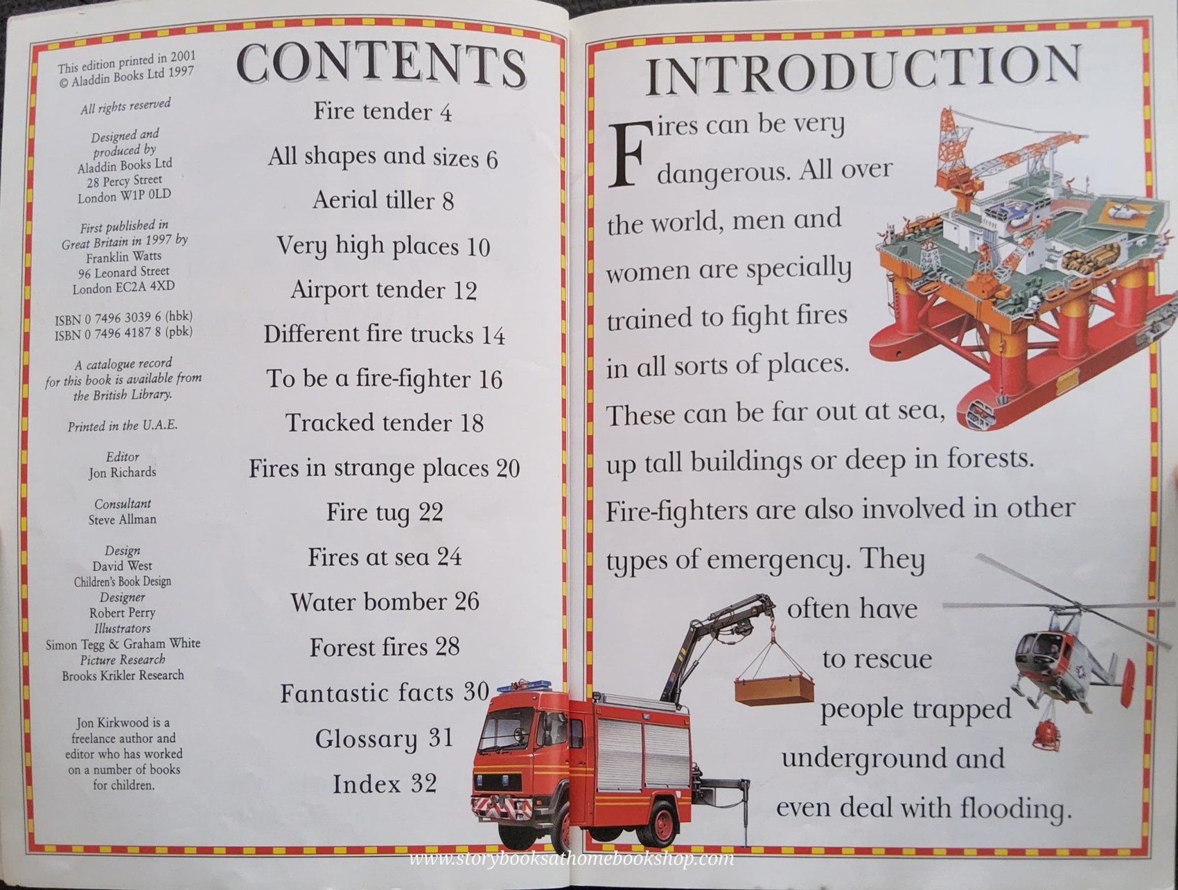 KNOWLEDGE BOOK** 🍓🍓CUTAWAY FIRE FIGHTERS