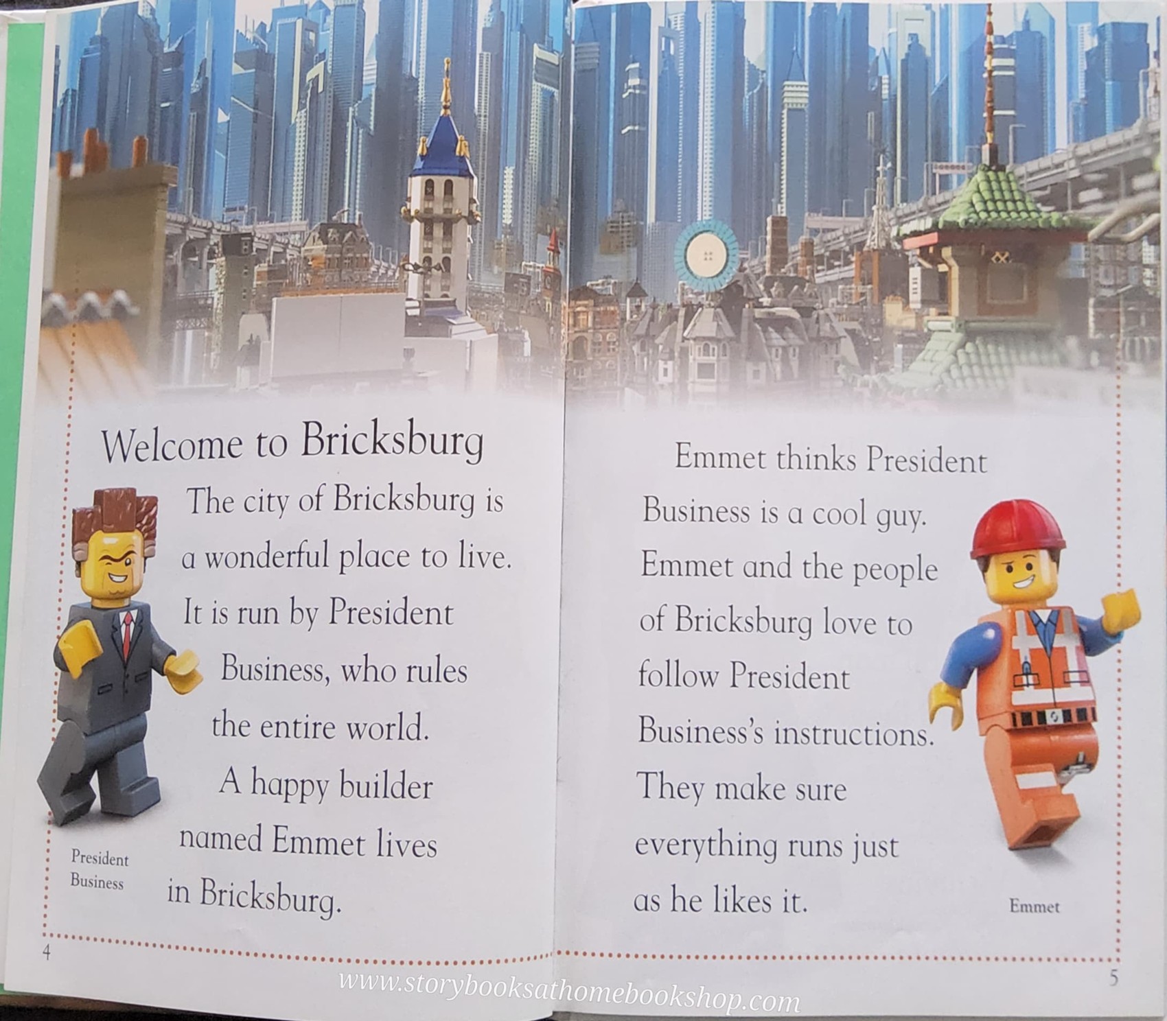 หนังสือนิทานปกแข็ง ** ♥️LEGO THE MOVIE AWESOME ADVENTURES