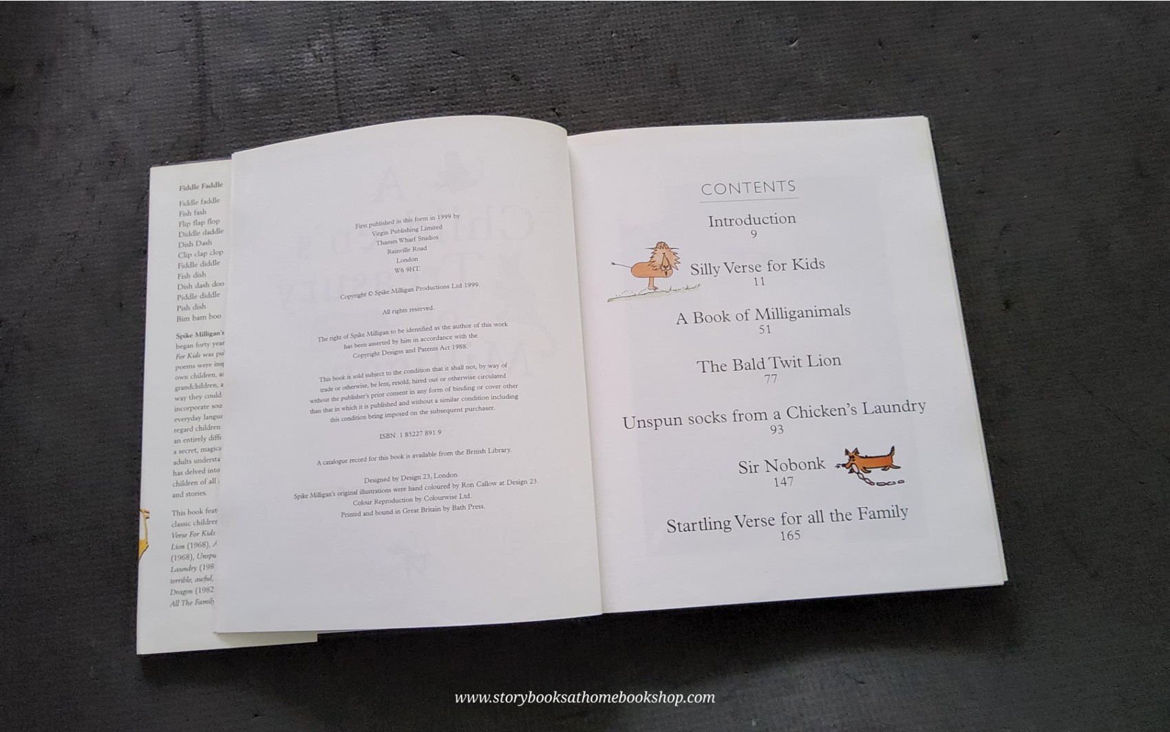 หนังสือนิทานปกแข็ง** 🍅🍓A Children's Treasury of Milligan CLASSIC STORIES&POEMS