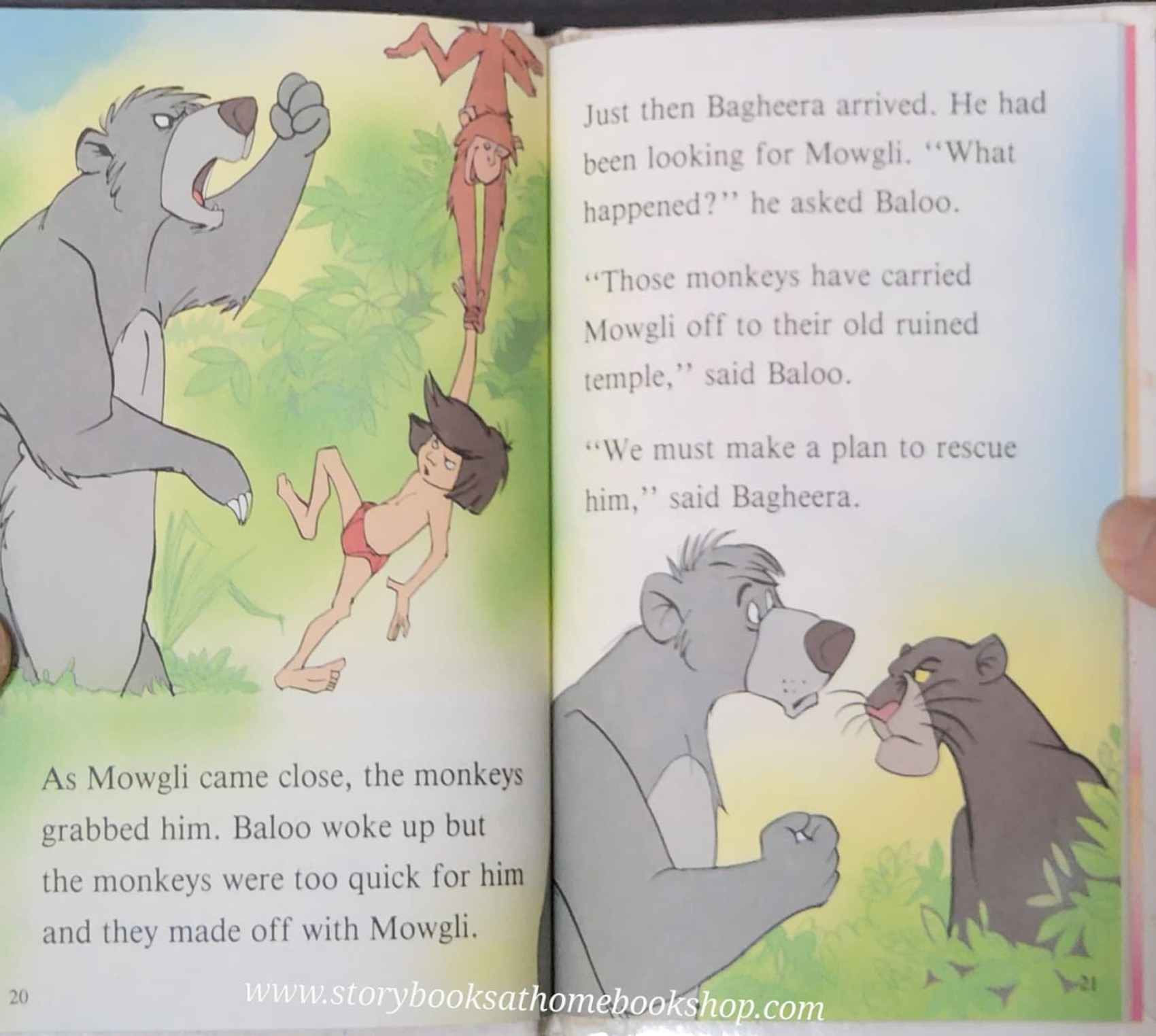 หนังสือนิทานปกแข็ง ** 🍅🍓DISNEY THE JUNGLE BOOK♥️♥️