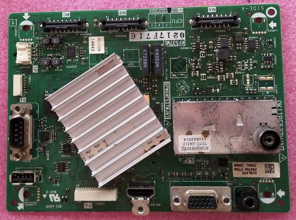 เมนบอร์ดชาร์ป Main Board SHARP มือสองพร้อมใช้งาน ใช้กับรุ่น LC-32M300M