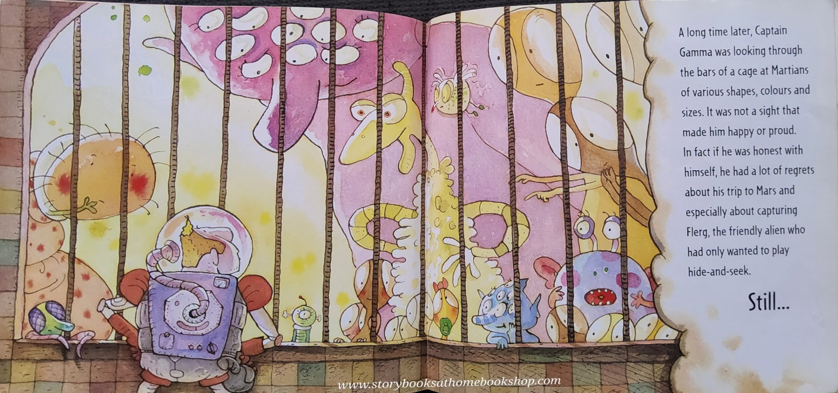 หนังสือนิทานปกอ่อน** 🍅CAPTAIN GAMMA MISSION TO MARS