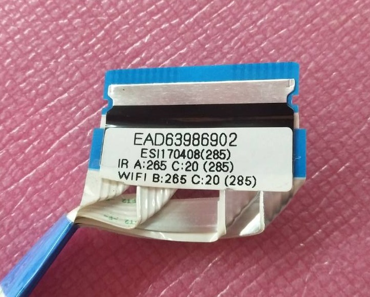 สายแพตัวรับรีโมท/ตัวรับWifi ของแท้ถอดจากเครื่อง พาร์ทEAD63986902 รุ่น 43LJ550T และรุ่นอื่นที่พาร์ทตรงกัน