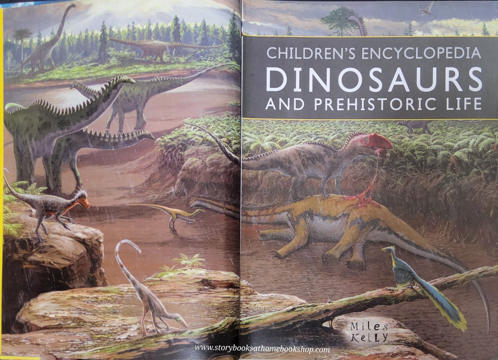 KNOWLEDGE BOOK** ♥️CHILDREN'S ENCYCLOPEDIA DINOSAURS AND PREHISTORIC LIFE
