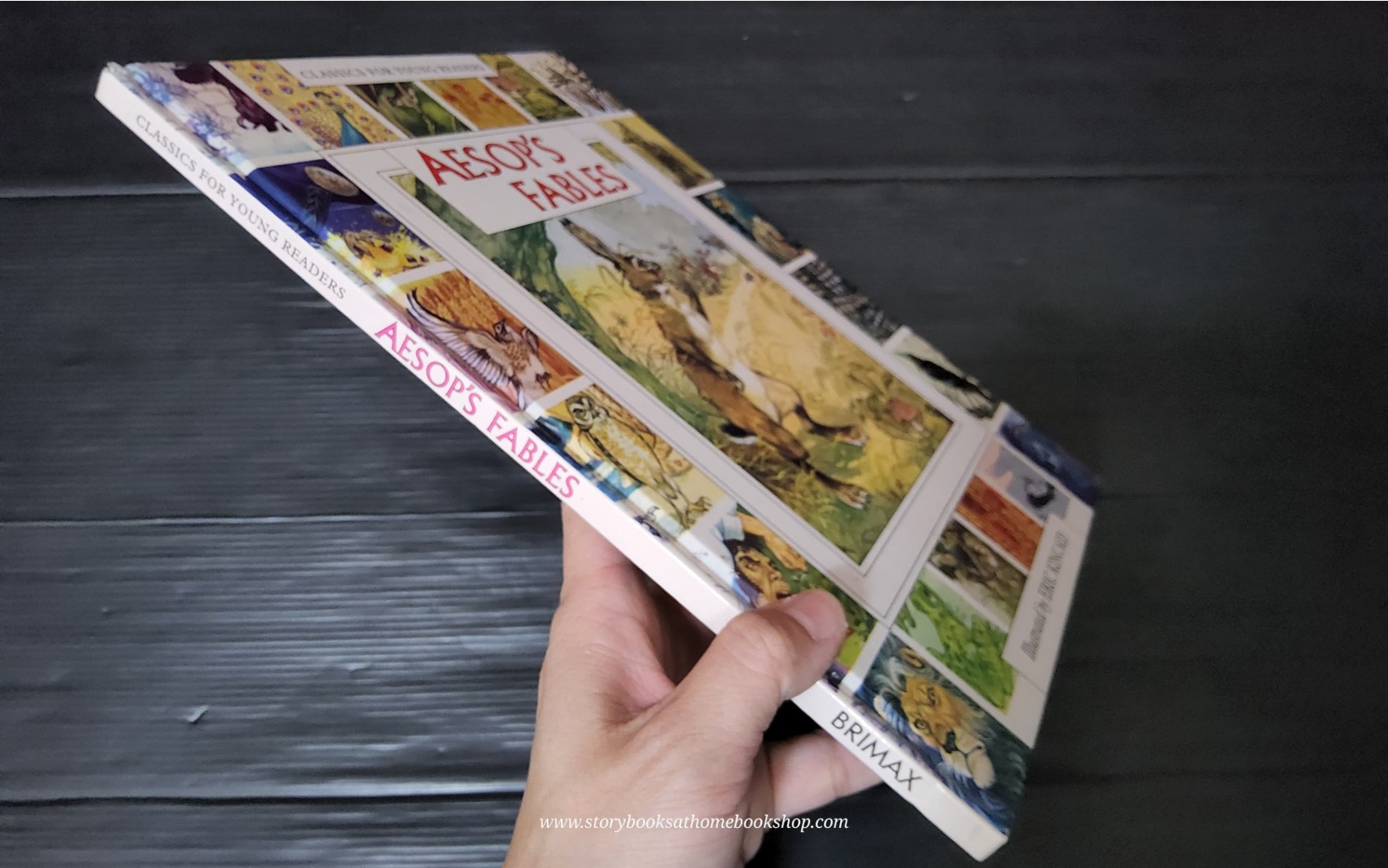 หนังสือนิทานปกแข็ง** ♥️CLASSICS FOR YOUNG READERS:AESOP'S FABLES