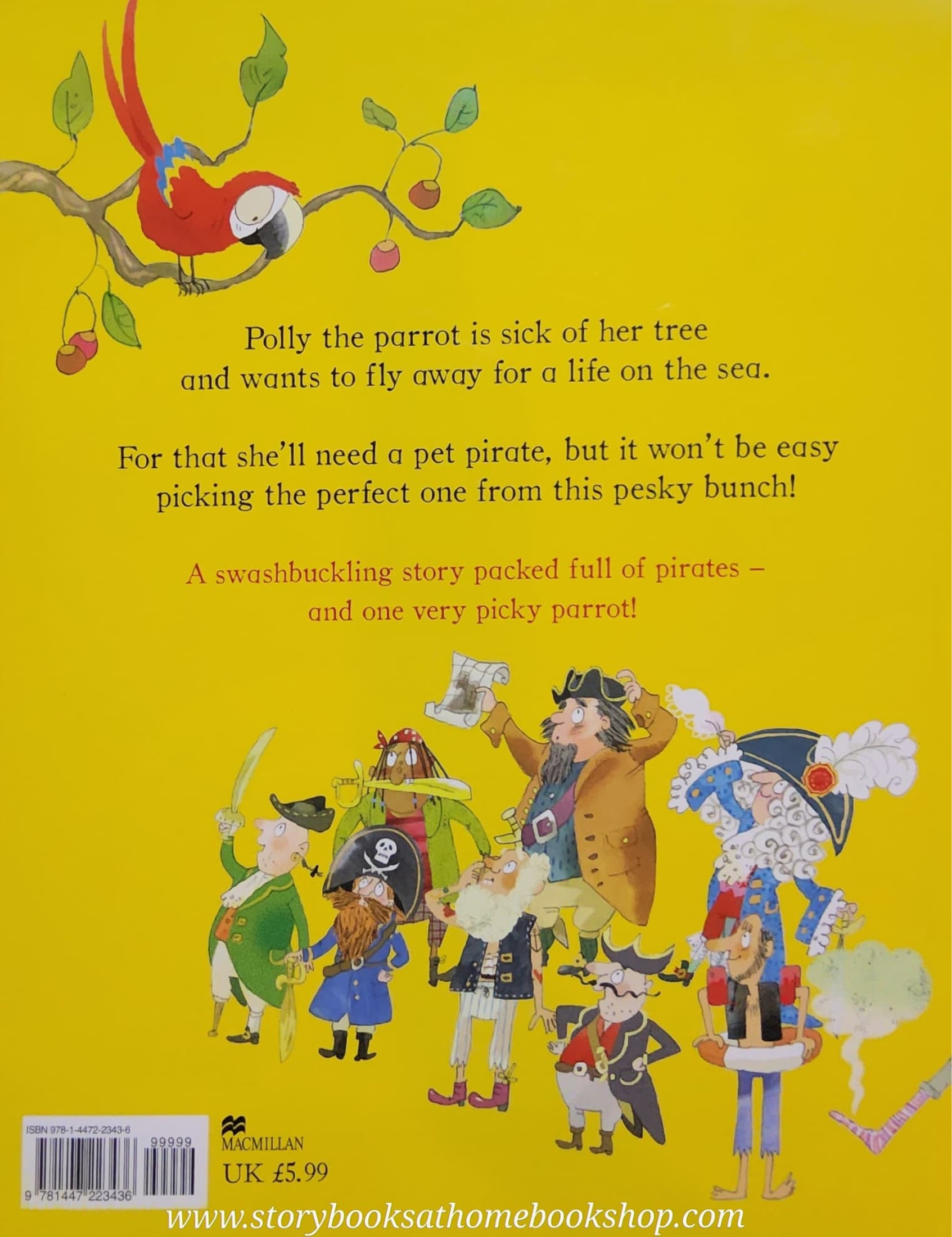 หนังสือนิทานปกอ่อน** ♥️POLLY PARROT PICK A PIRATE♥️