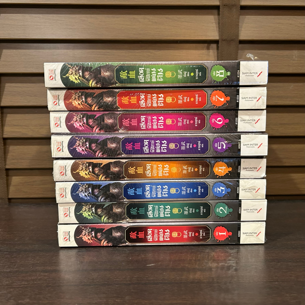 เลือดพิทักษ์แผ่นดิน เล่ม 1-8 (จบ) ... Mo Wu ม่ออู่ เขียน หนังสือมือหนึ่งเซล นิยายจีน กำลังภายใน