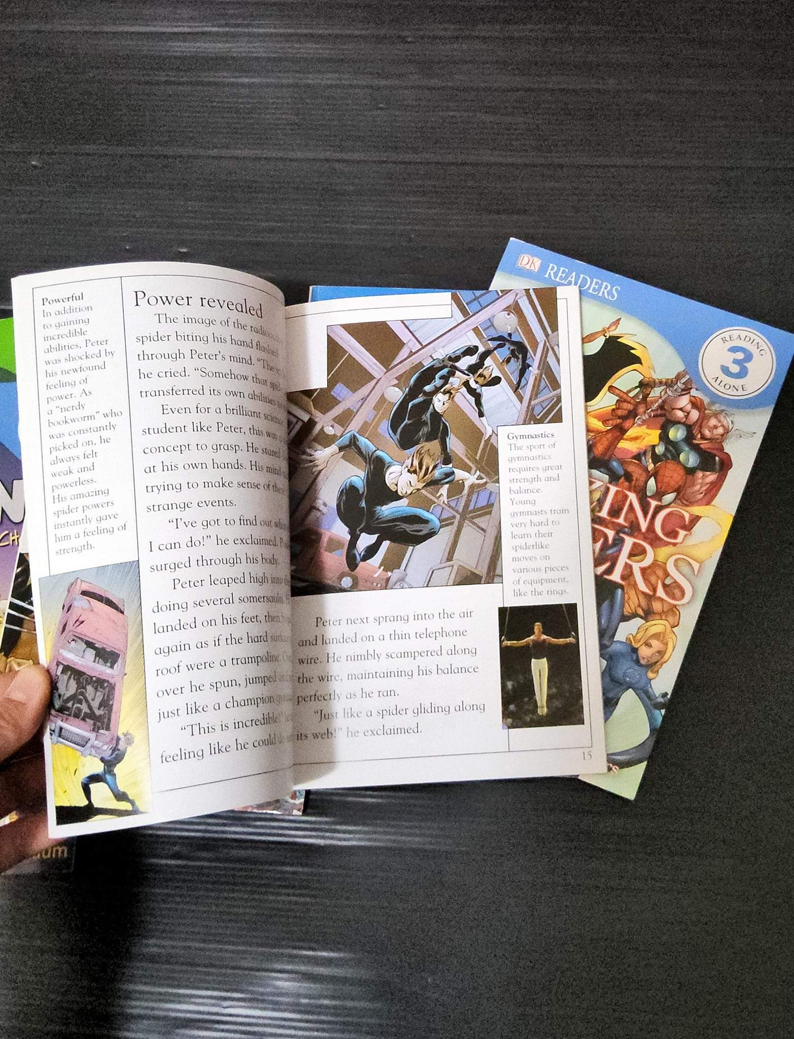 [set]ENGLISH BOOK หนังสือภาษาอังกฤษ มาร์เวล DK READERS LEVEL 1-4 MARVEL