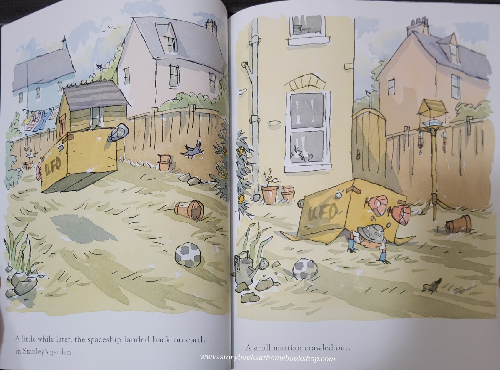 หนังสือนิทานปกอ่อน** 🍅🍓THE BOY FROM MARS BY SIMON JAMES