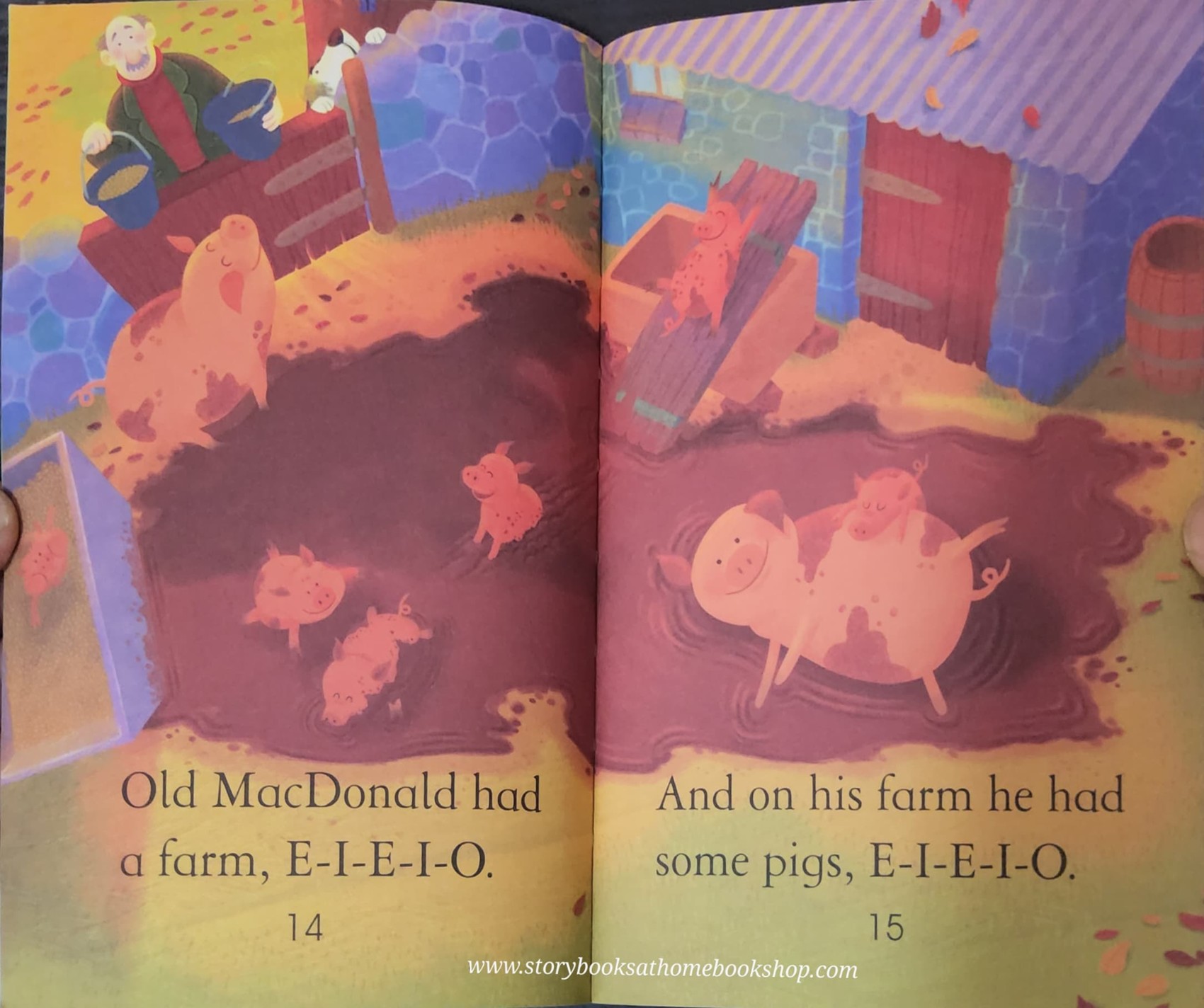 หนังสือนิทานปกอ่อน** ♥️USBORNE FIRST READING:OLD MACDONALD HAD A FARM