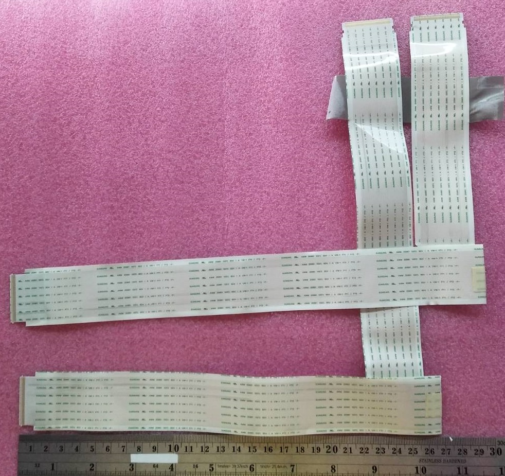 สายแพรทีวีแอลจี LG ของแท้ถอดจากเครื่อง รุ่น49UF680T พาร์ท EAD63525708 EAD63525709