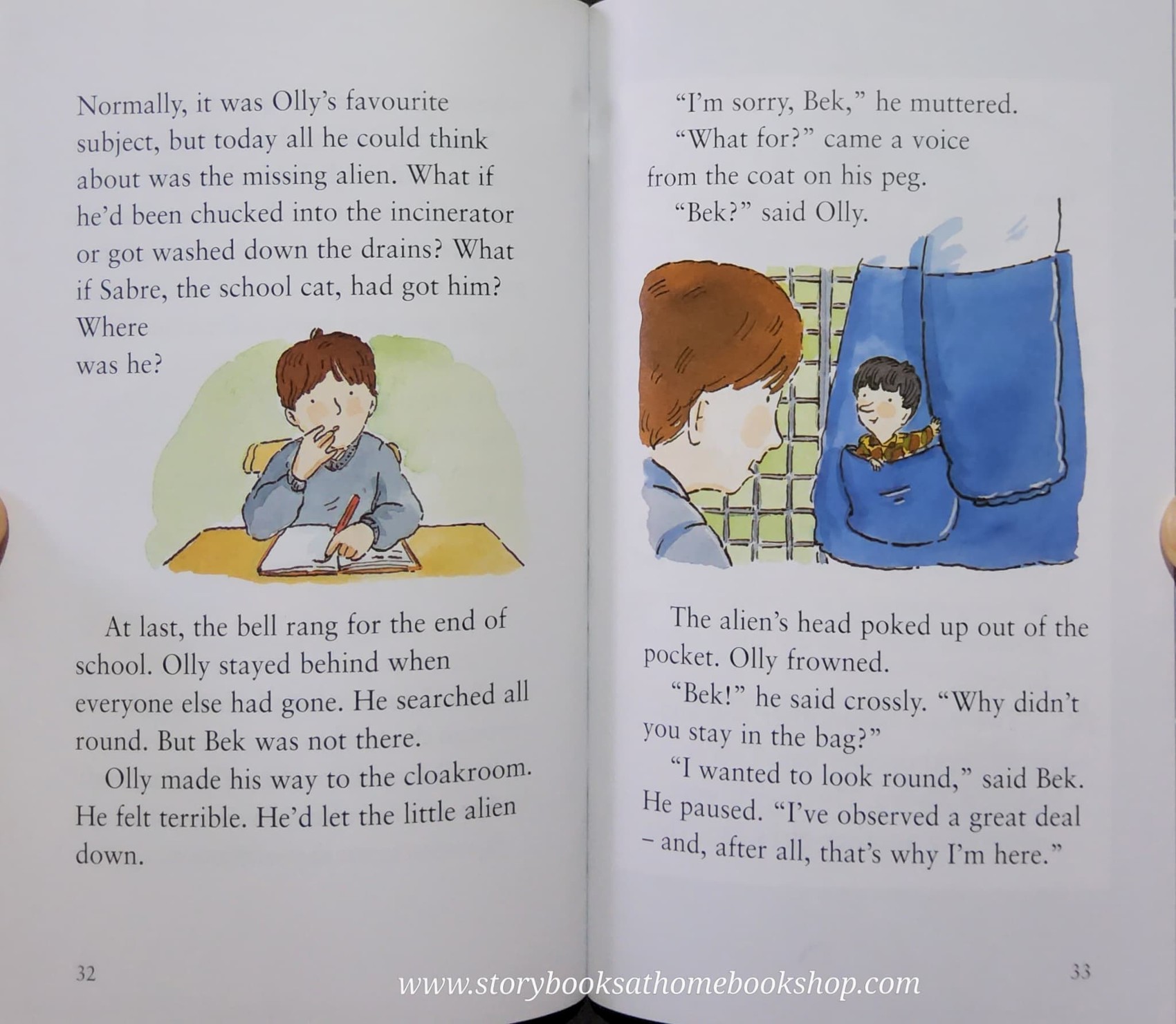 หนังสือนิทานปกอ่อน** ♥️ALIEN BEK BY PAUL STEWART