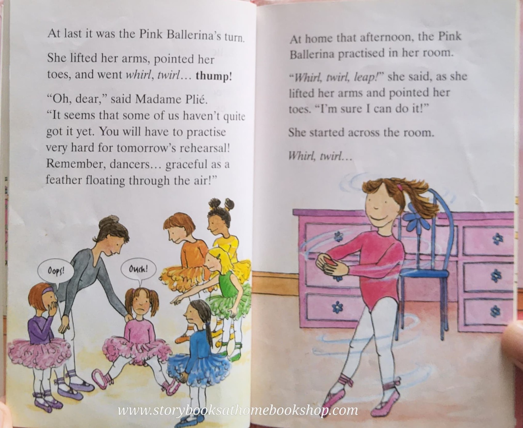 หนังสือนิทานปกแข็ง** 🍅🍅LITTLE PINK BALLERINA