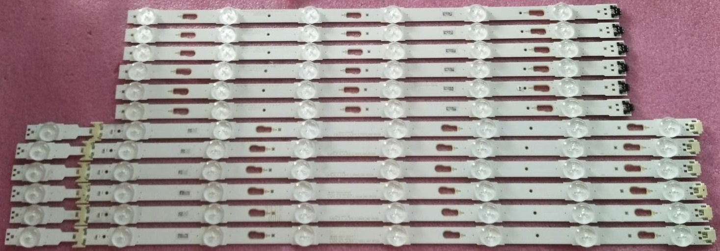หลอดแบล็คไลท์ทีวี SAMSUNG ซัมซุง ของแท้ถุอดจากเครื่อง รุ่นUA55KU6000 UA55KU6300 UA55JU6600 UA55JU6400 UA55MU6300 UA55MU6100 UA55JU6000 UA55JU7000 UA55MU6103 (หลอด 6X8 ดวง)