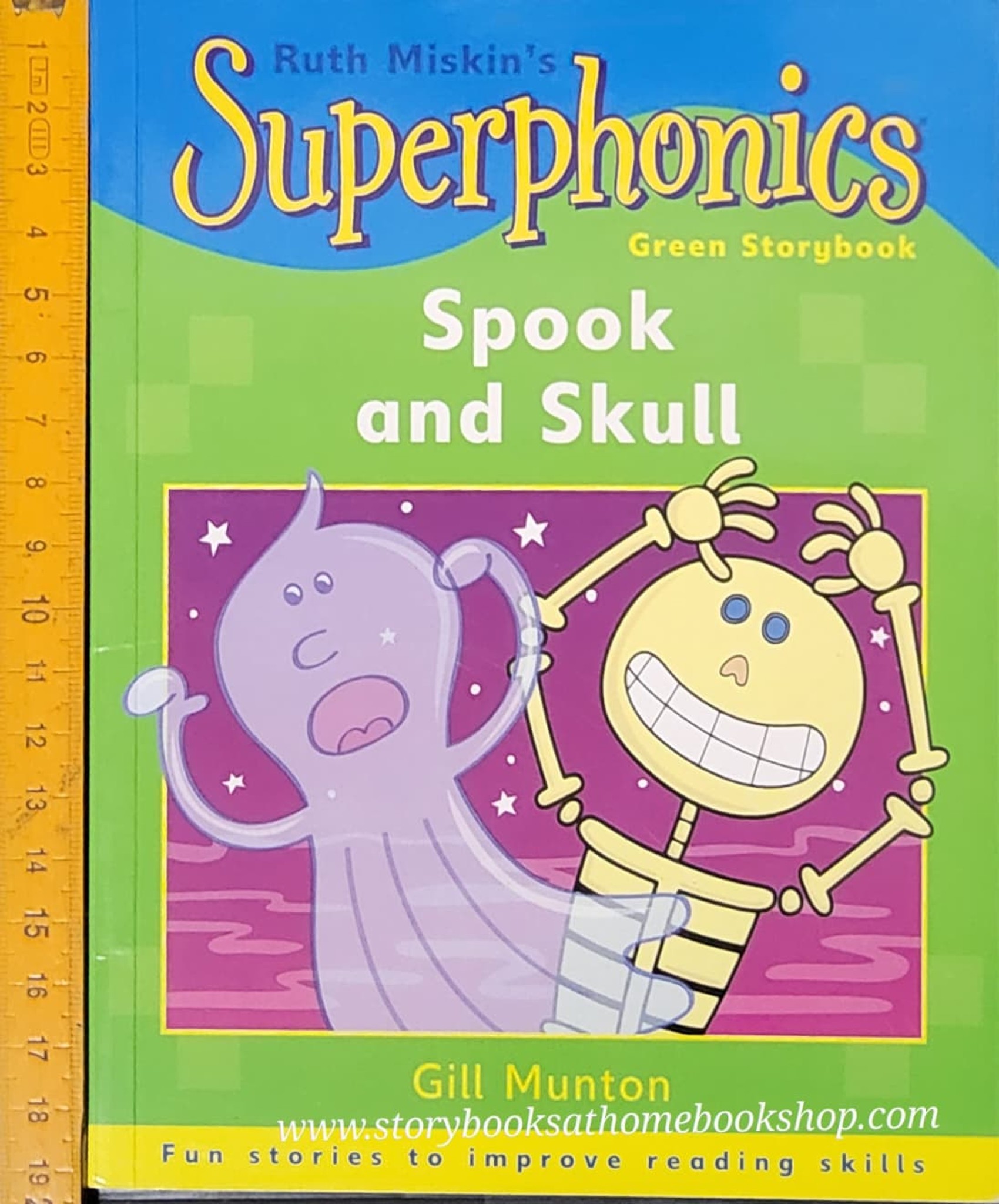 หนังสือนิทานปกอ่อน** ♥️RUTH MISKIN'S SUPERPHONICS: SPOOK AND SKULL