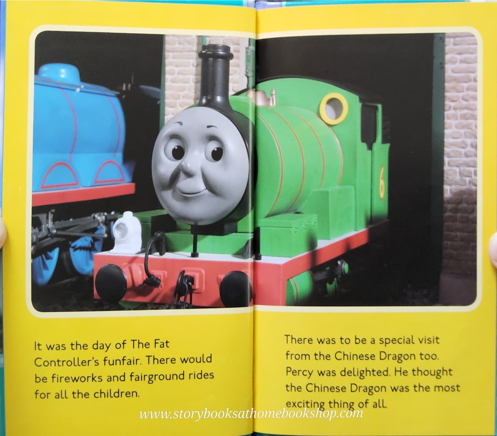 หนังสือนิทานปกแข็ง** 🍅THOMAS&FRIENDS: THOMAS,PERCY AND THE FUNFAIR