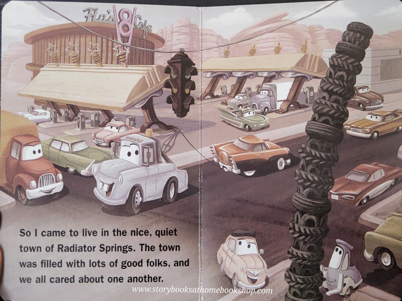 BOARD BOOK ** 🍅🍅DISNEY PIXAR CARS: DOC HUDSON