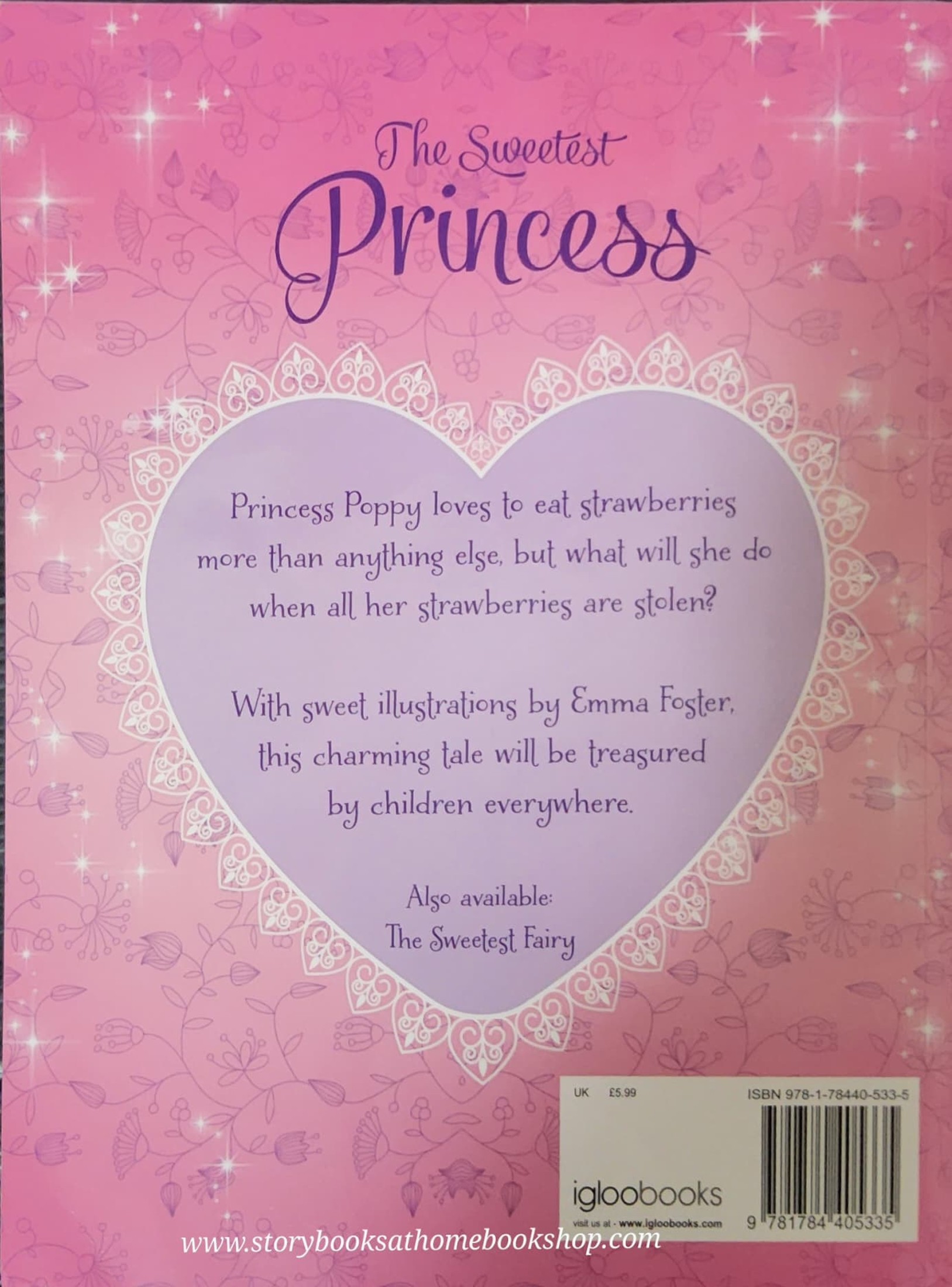 หนังสือนิทานปกอ่อน** 🍅THE SWEETEST PRINCESS