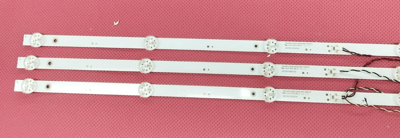 หลอดแบคไลน์ทีวีเจวีซี( JVC) ของแท้ถอดจากเครื่อง รุ่นLT-43H300