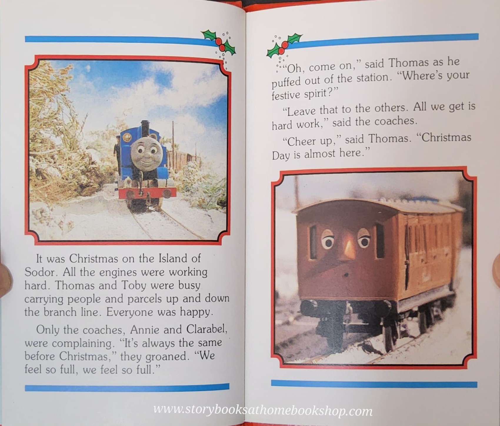 หนังสือนิทานปกแข็ง** 🍅THOMAS THE TANK ENGINE&FRIENDS:THOMAS'S CHRISTMAS PARTY