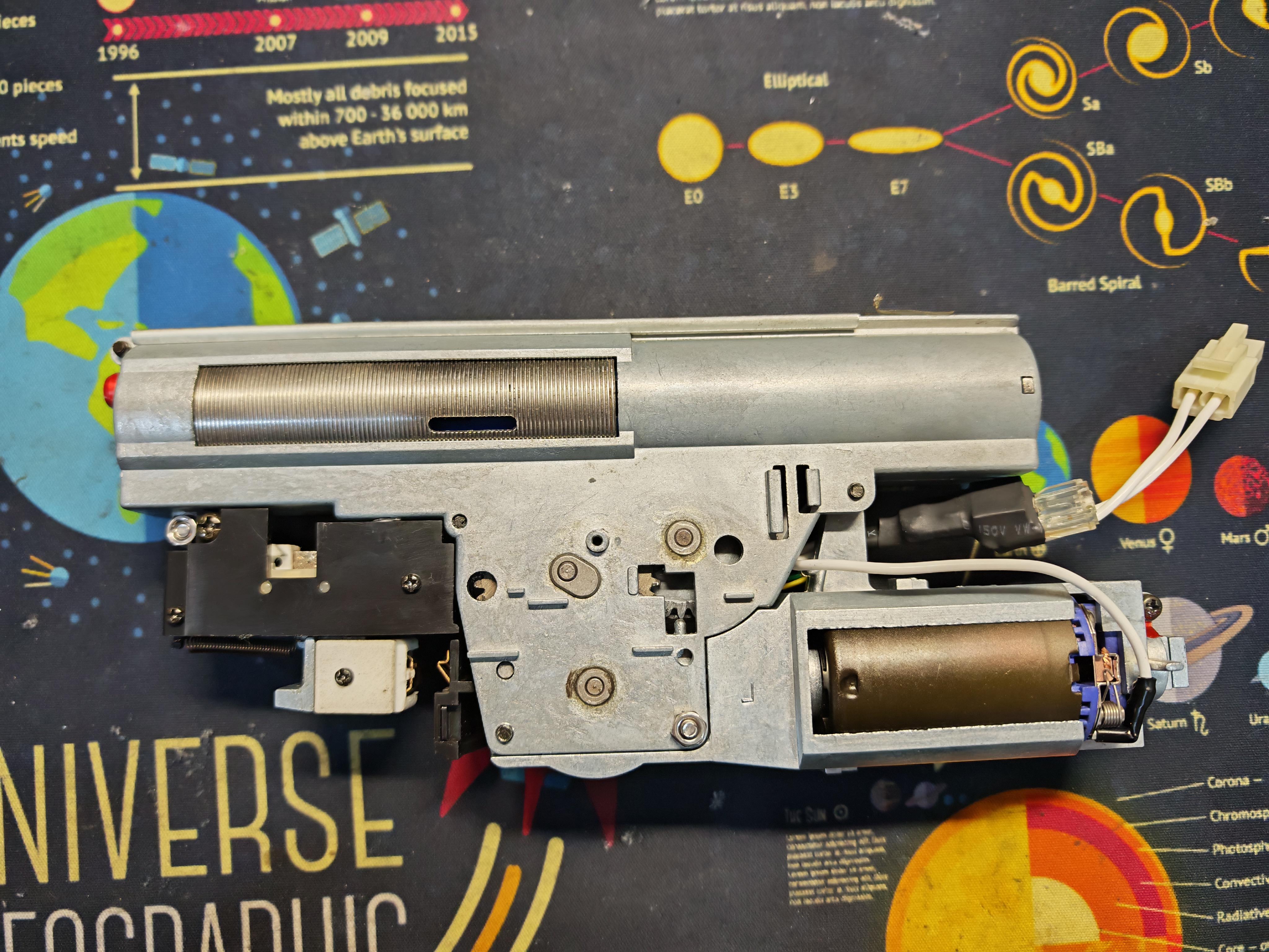 Double Bell 810 P90 แต่งภายใน AEG BB Gun บีบีกัน Airsoft Gun ปืนอัดลม ปืนยาวไฟฟ้า มือสอง