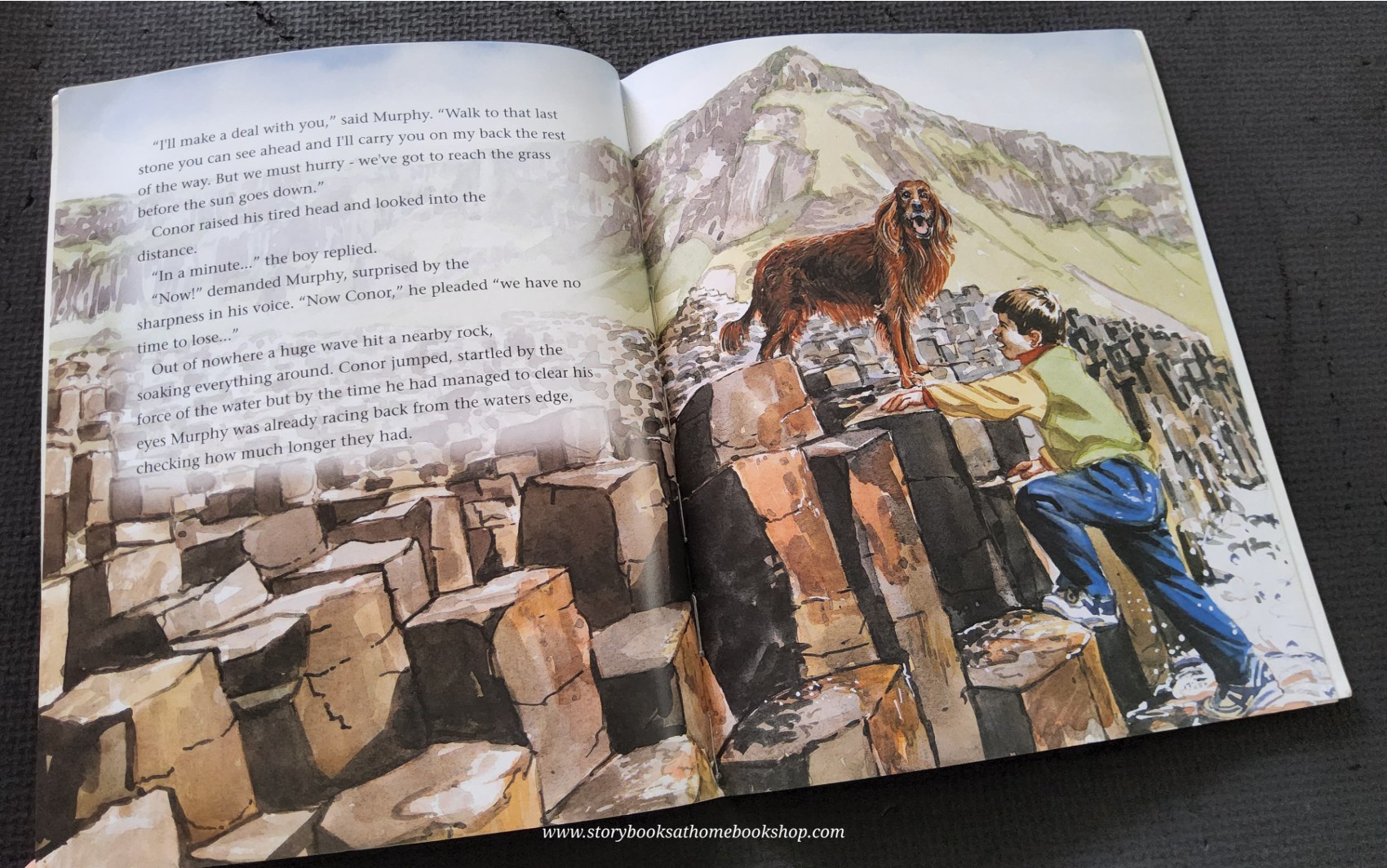 หนังสือนิทานปกอ่อน** ♥️A DAY TO REMEMBER AT THE GIANT'S CAUSEWAY