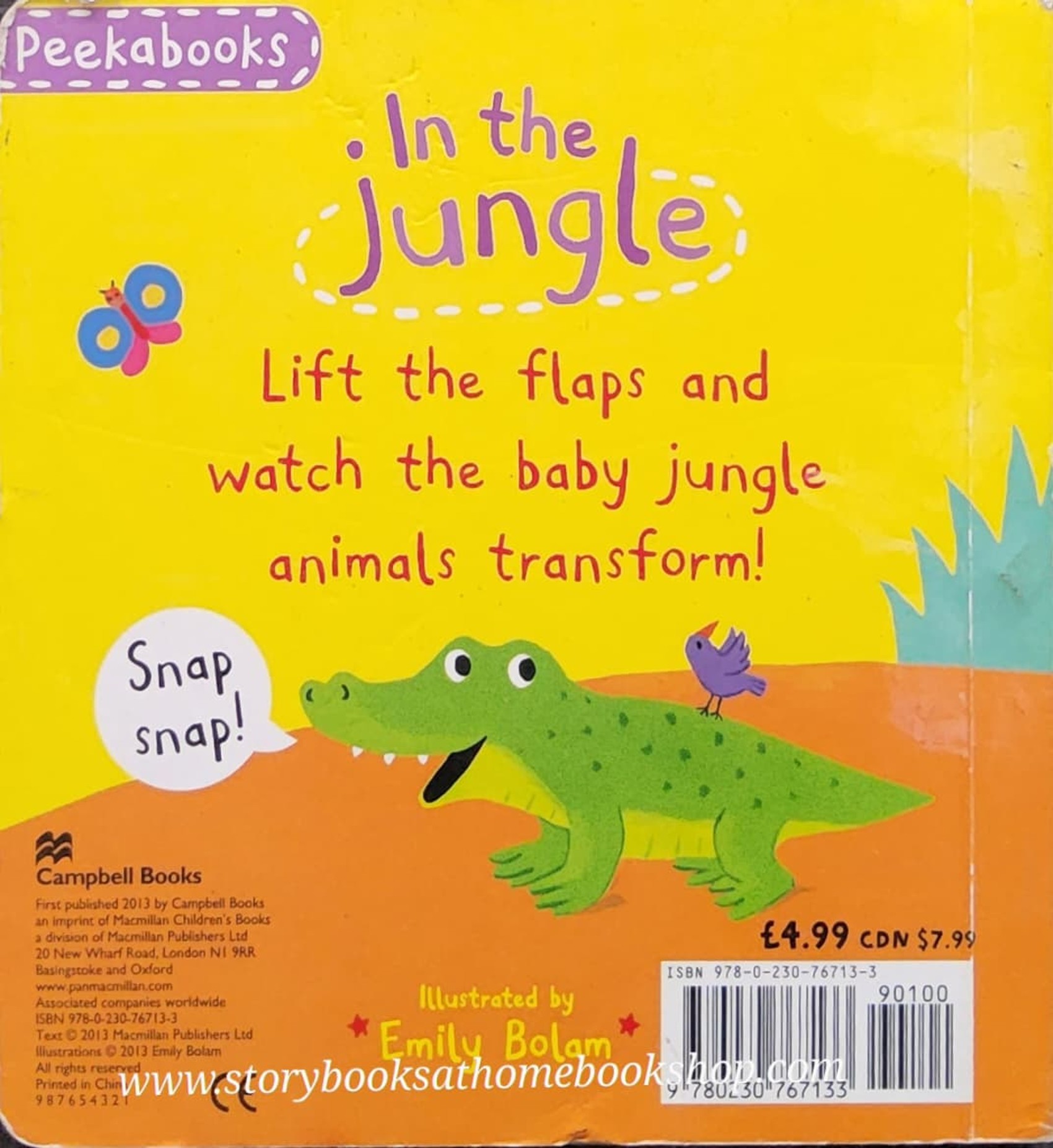FLAP BOARD Book** ð
ðPEEKABOOKS IN THE JUNGLE