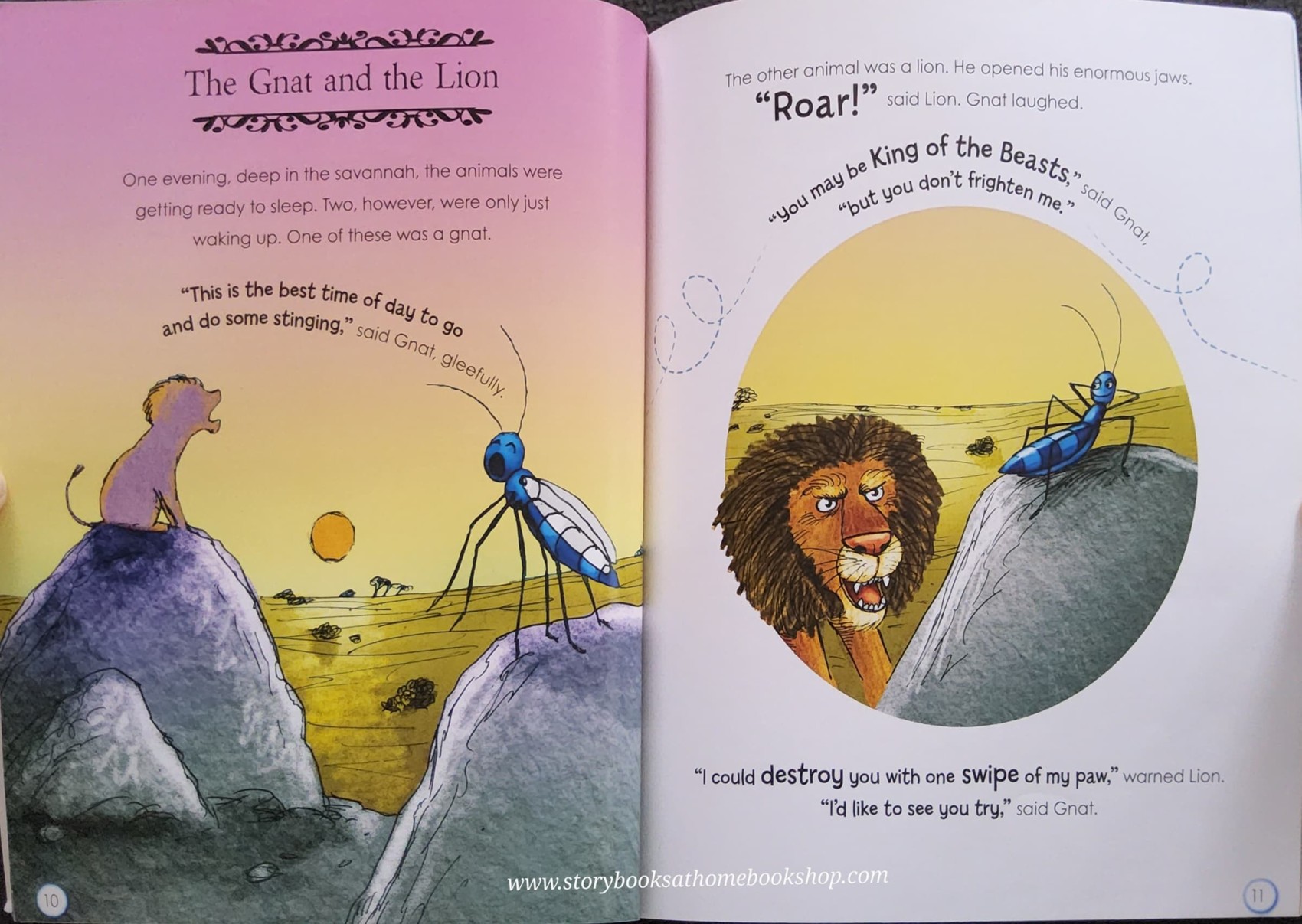 หนังสือนิทานปกอ่อน** 🍅🍓THE LION AND THE MOUSE AND OTHER STORIES