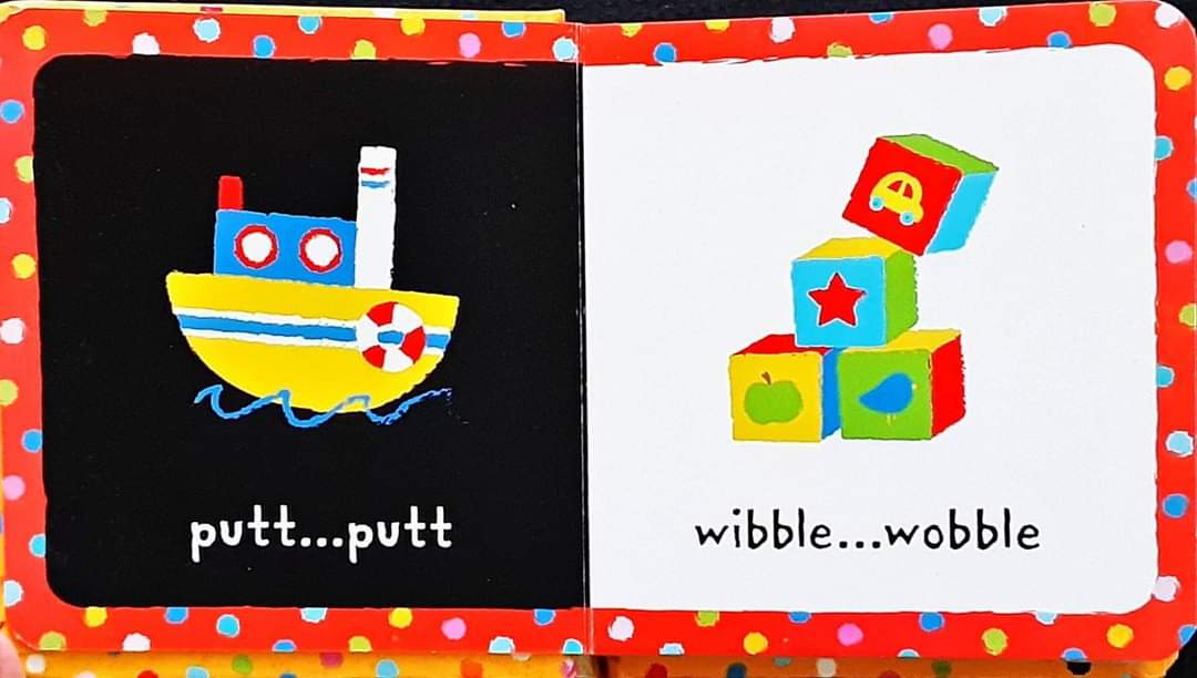 Board Book** 🍅🍓Usborne Baby's very first toys book