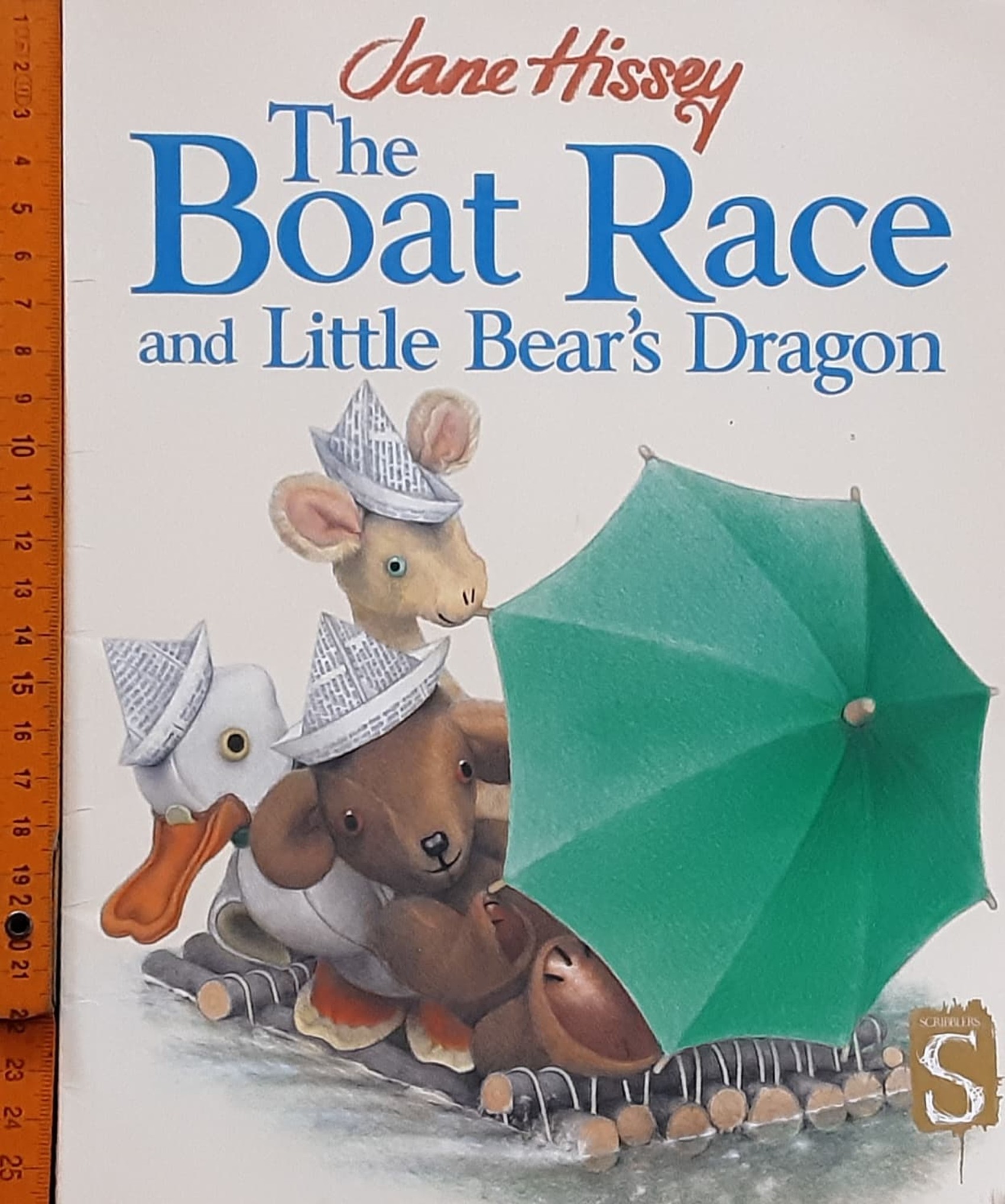 หนังสือนิทาน เด็กภาษาอังกฤษ ** 🍅🍓THE BOAT RACE AND LITTLE BEAR'S DRAGON BY JANE HISSEY
