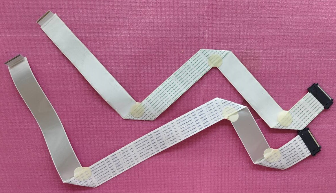 สายแพรทีวีแอลจี LG ของแท้ถอดจากเครื่อง รุ่น55LM7300 พาร์ท EAD62087803 EAD62087804