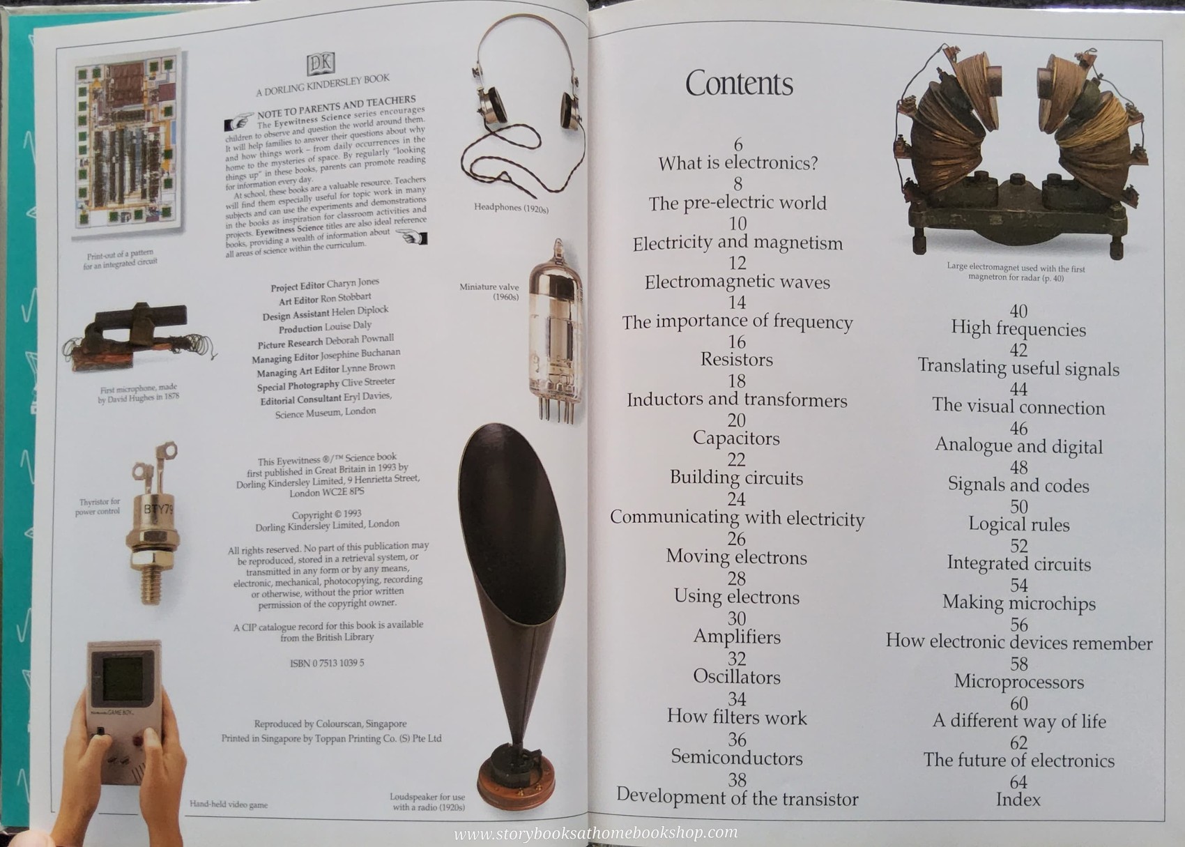 KNOWLEDGE BOOK ** ð
ðEYEWITNESS SCIENCE:ELECTRONICS