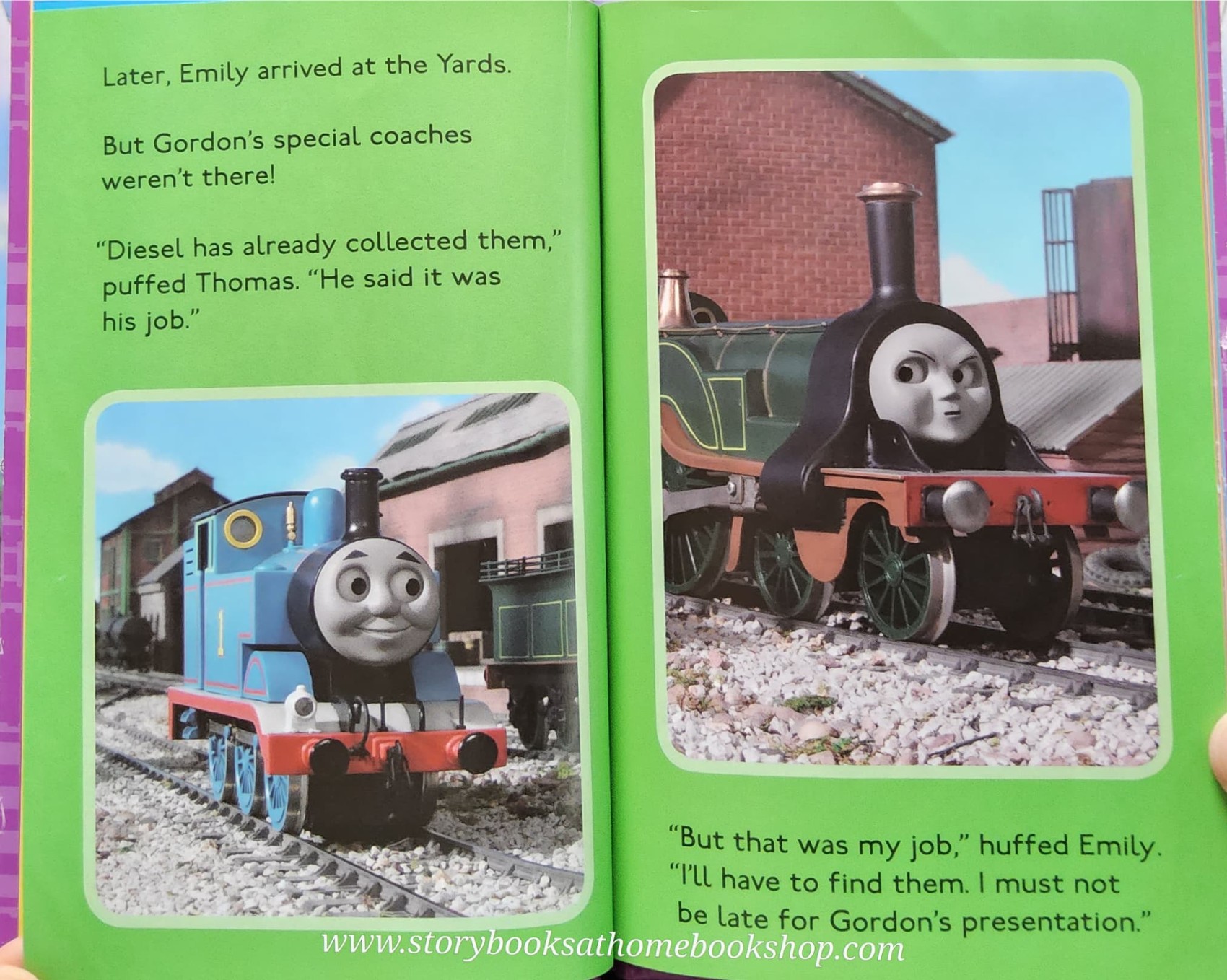 หนังสือนิทานปกแข็ง** 🍅THOMAS&FRIENDS: THOMAS,EMILY AND THE SPECIAL COACHES