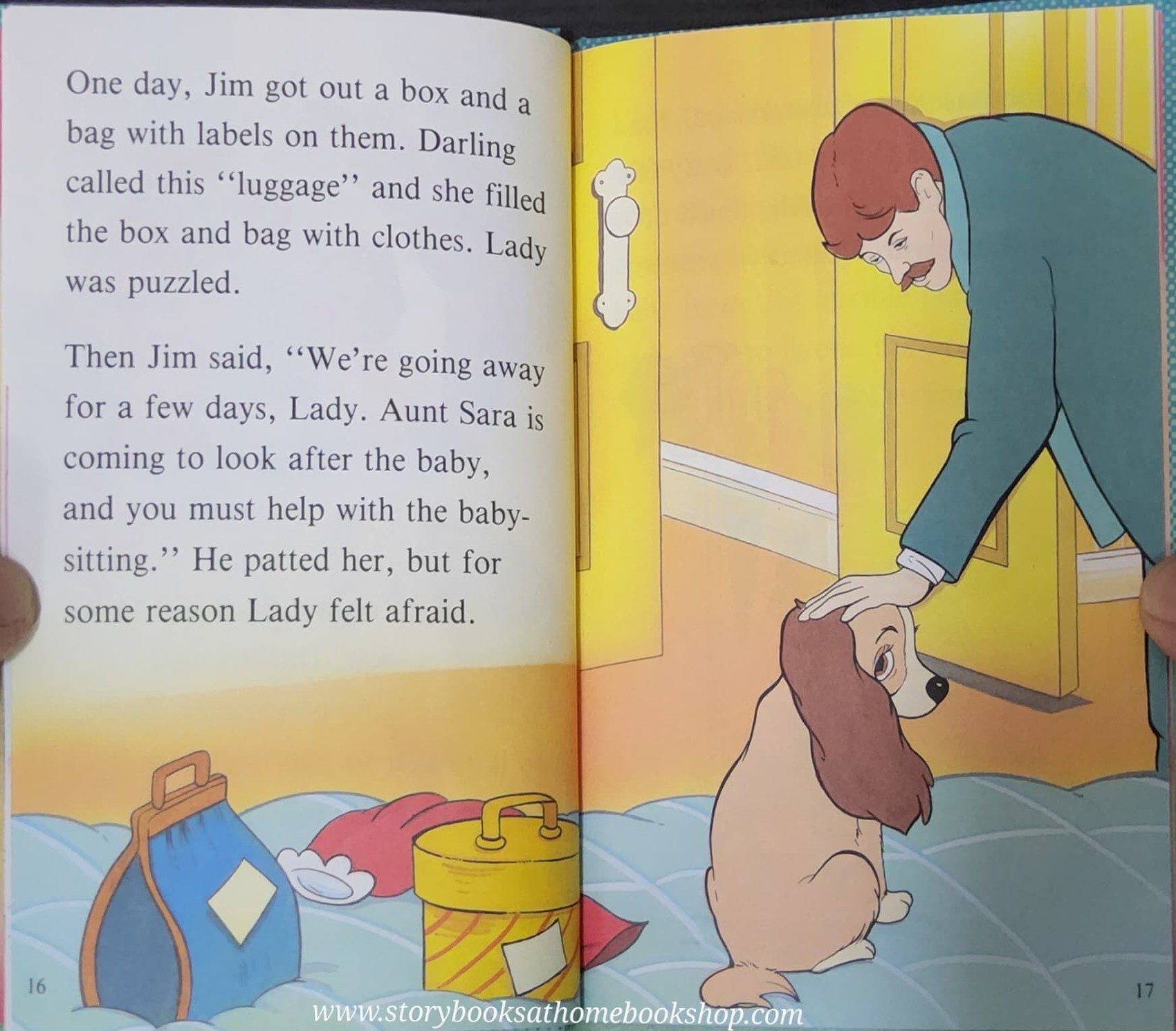 หนังสือนิทานปกแข็ง ** 🍅🍓Disney LADY AND THE TRAMP