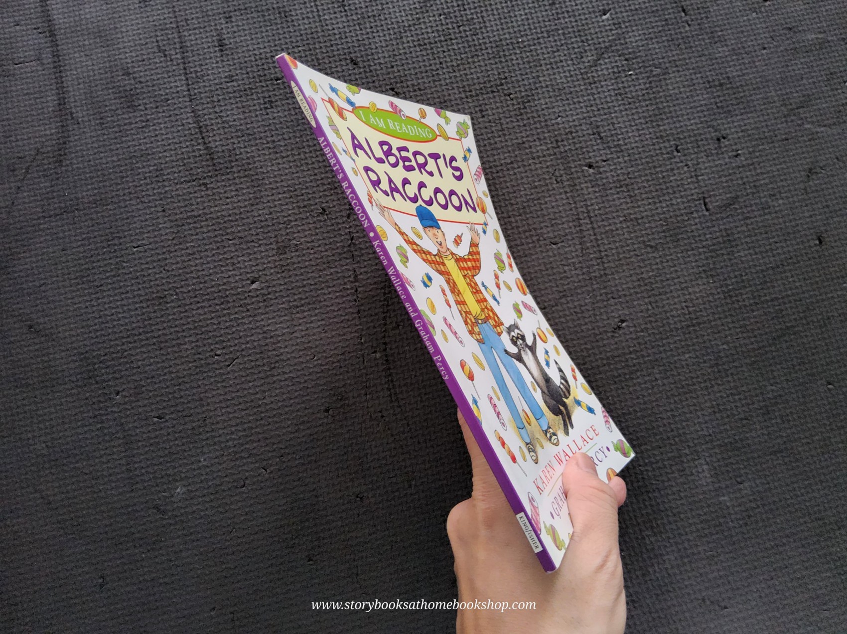 หนังสือนิทานปกอ่อน** 🍅I AM READING:ALBERT'S RACCOON BY KAREN WALLACE AND GRAHAM PERCY