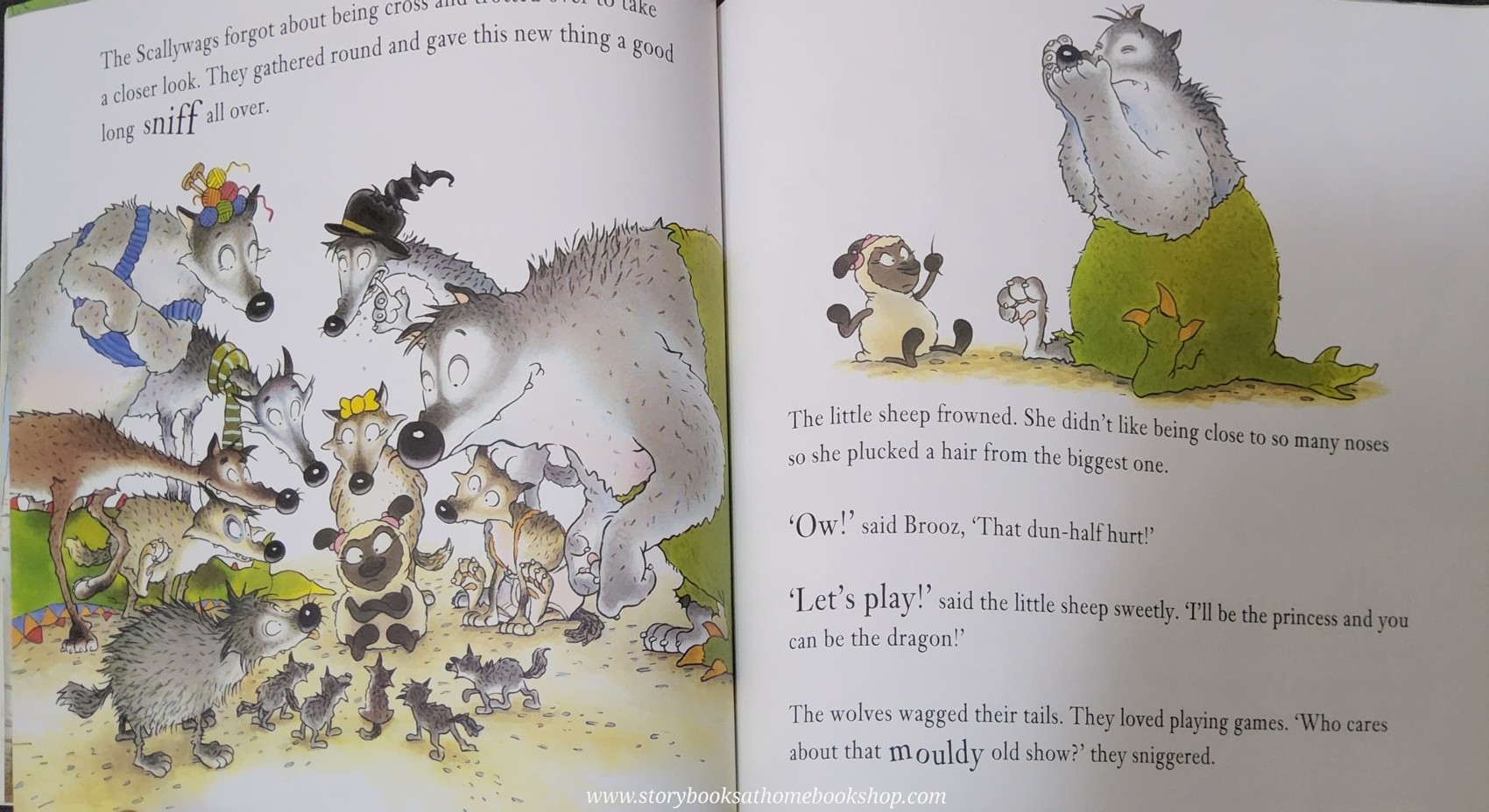 หนังสือนิทานปกอ่อน** ♥️THE SCALLYWAGS BY DAVID MELLING