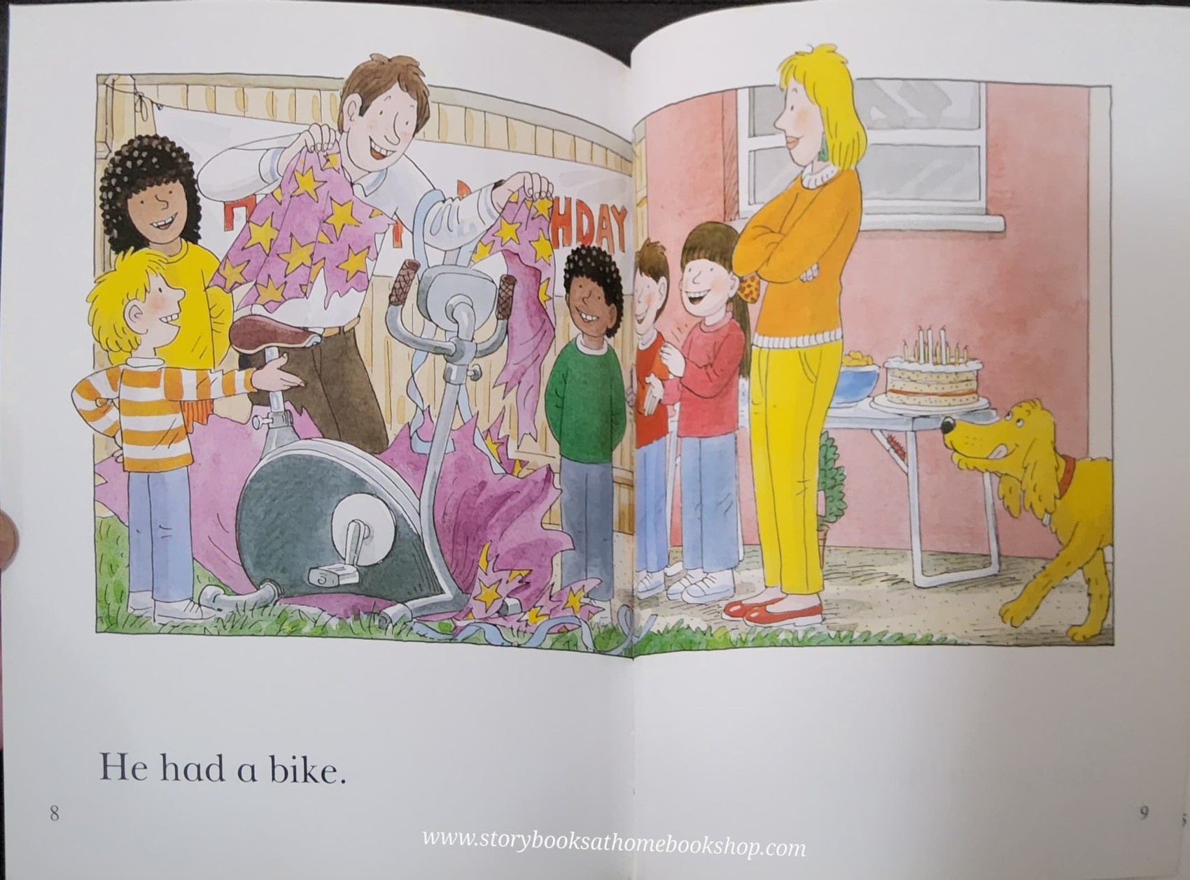 หนังสือนิทานปกอ่อน** 🍅🍅READ WITH BIFF,CHIP&KIPPER:DAD'S BIRTHDAY LEVEL2