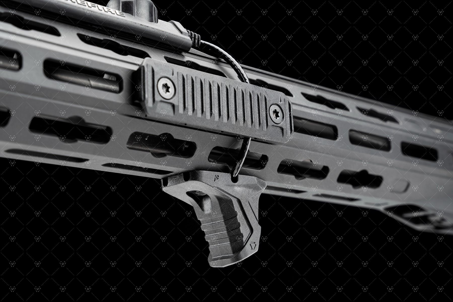 STRIKE INDUSTRIES - Mini HandStop with Cable Management System® (สีทราย)