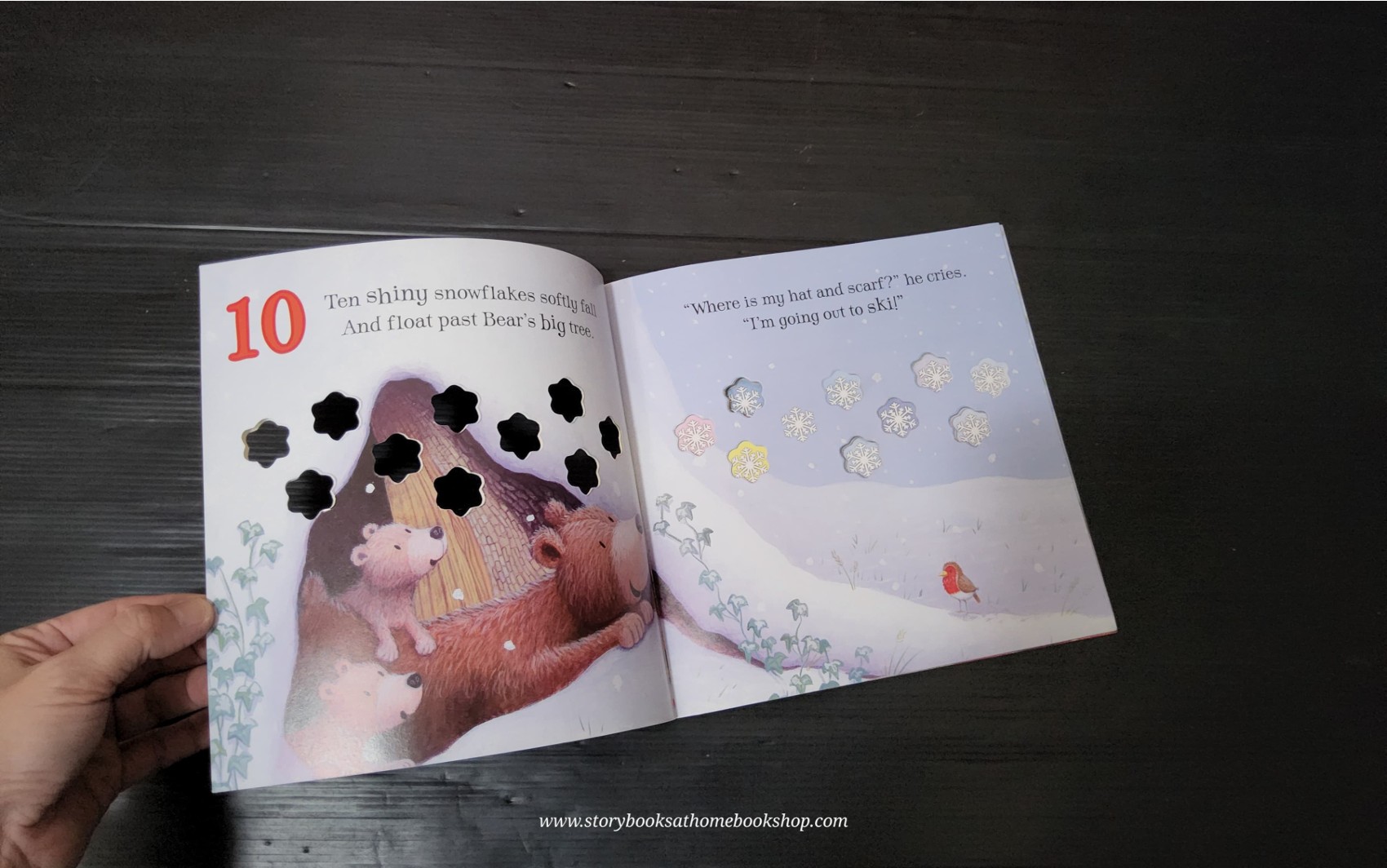 หนังสือนิทานปกอ่อน** 🍅🍅TEN SHINY SNOWFLAKES