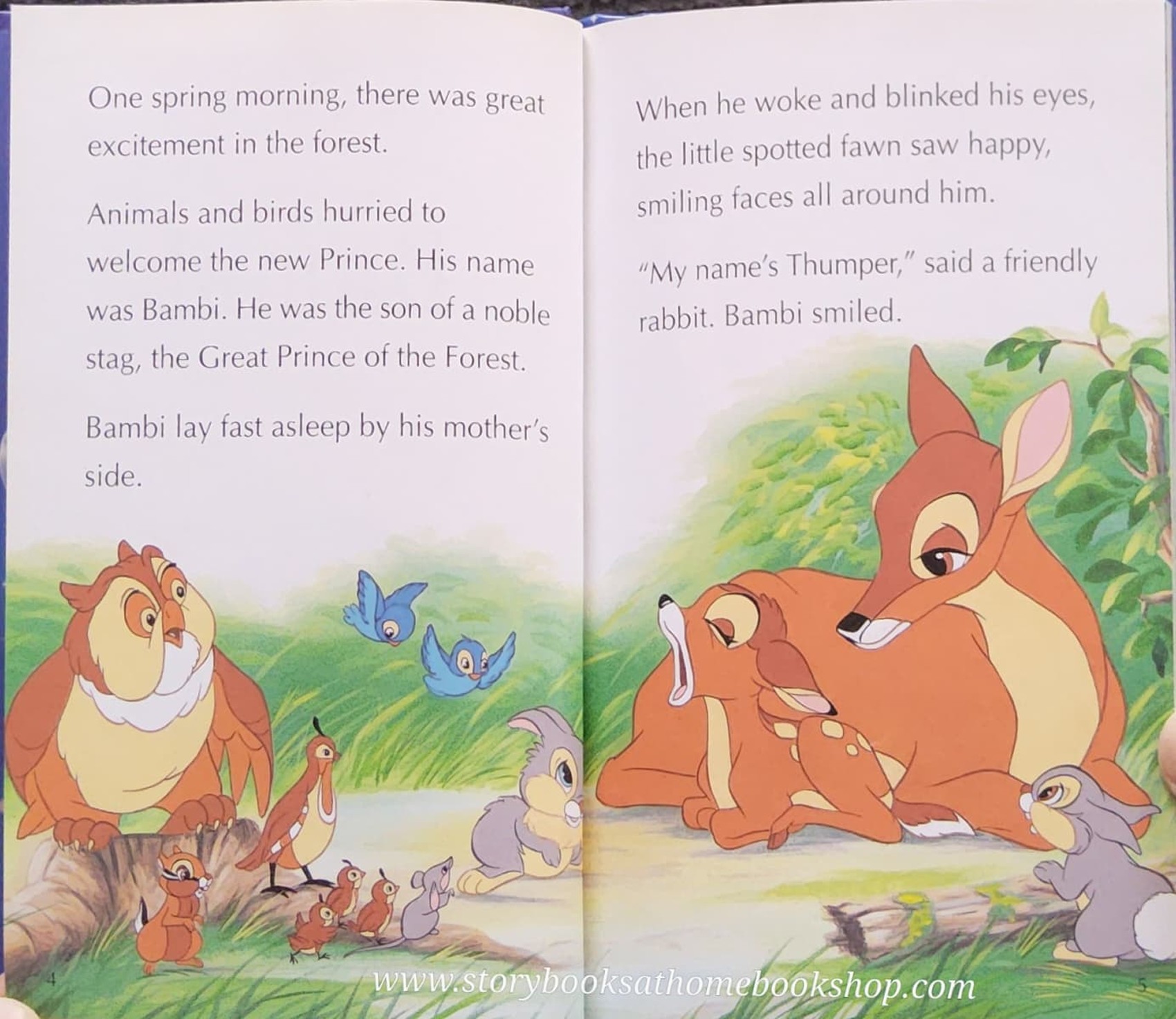 หนังสือนิทานปกแข็ง ** 🍅🍓 DISNEY BAMBI