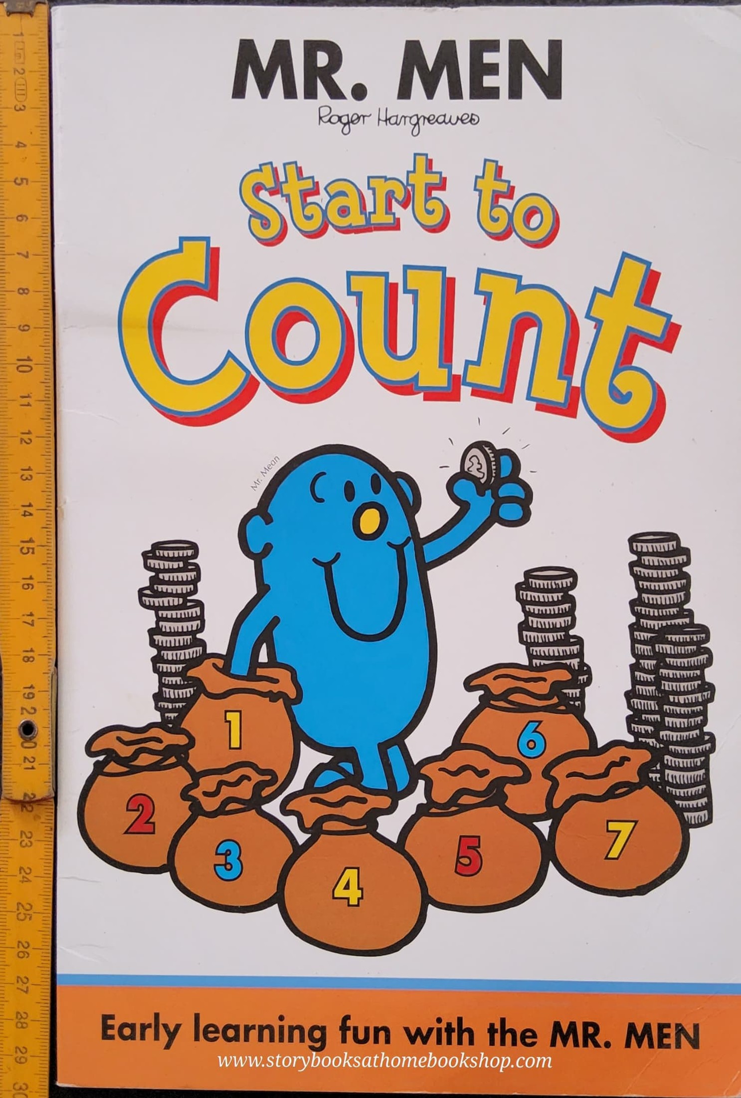 ACTIVITIES BOOK** 🍅🍓MR.MEN START TO COUNT BY ROGER HARGREVES