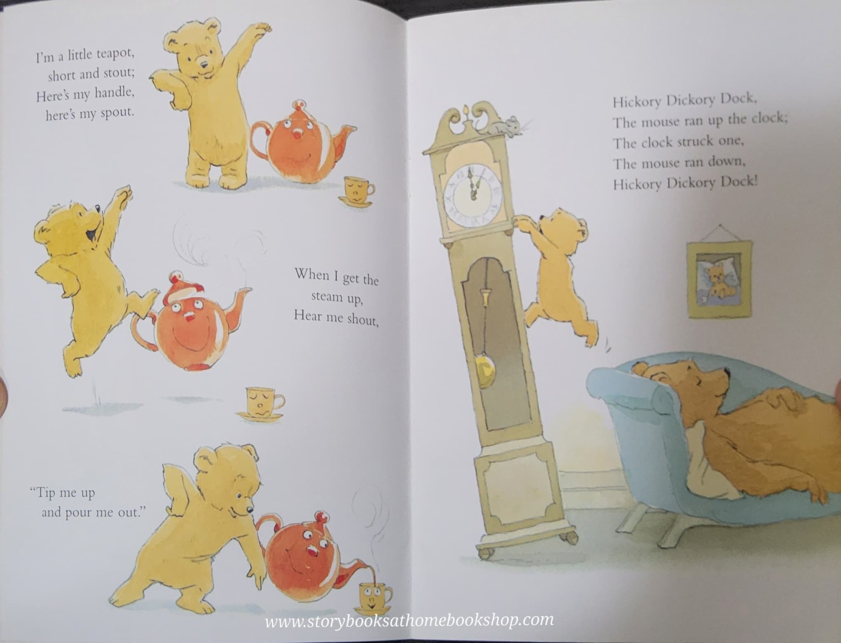 หนังสือนิทานปกอ่อน ** 🍅🍓BABY BEAR'S RHYMES TO REMEMBER BY JOHN PRATER