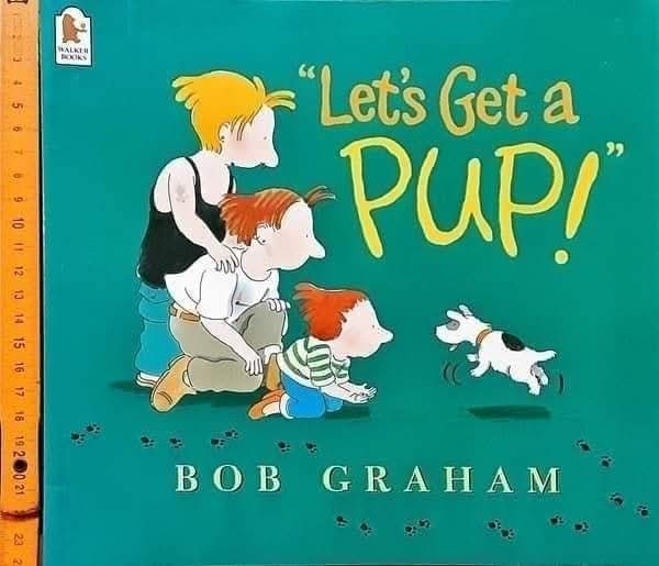 หนังสือนิทานปกอ่อน** 🍅🍓"LET'S GET A PUP!" BY BOB GRAHAM