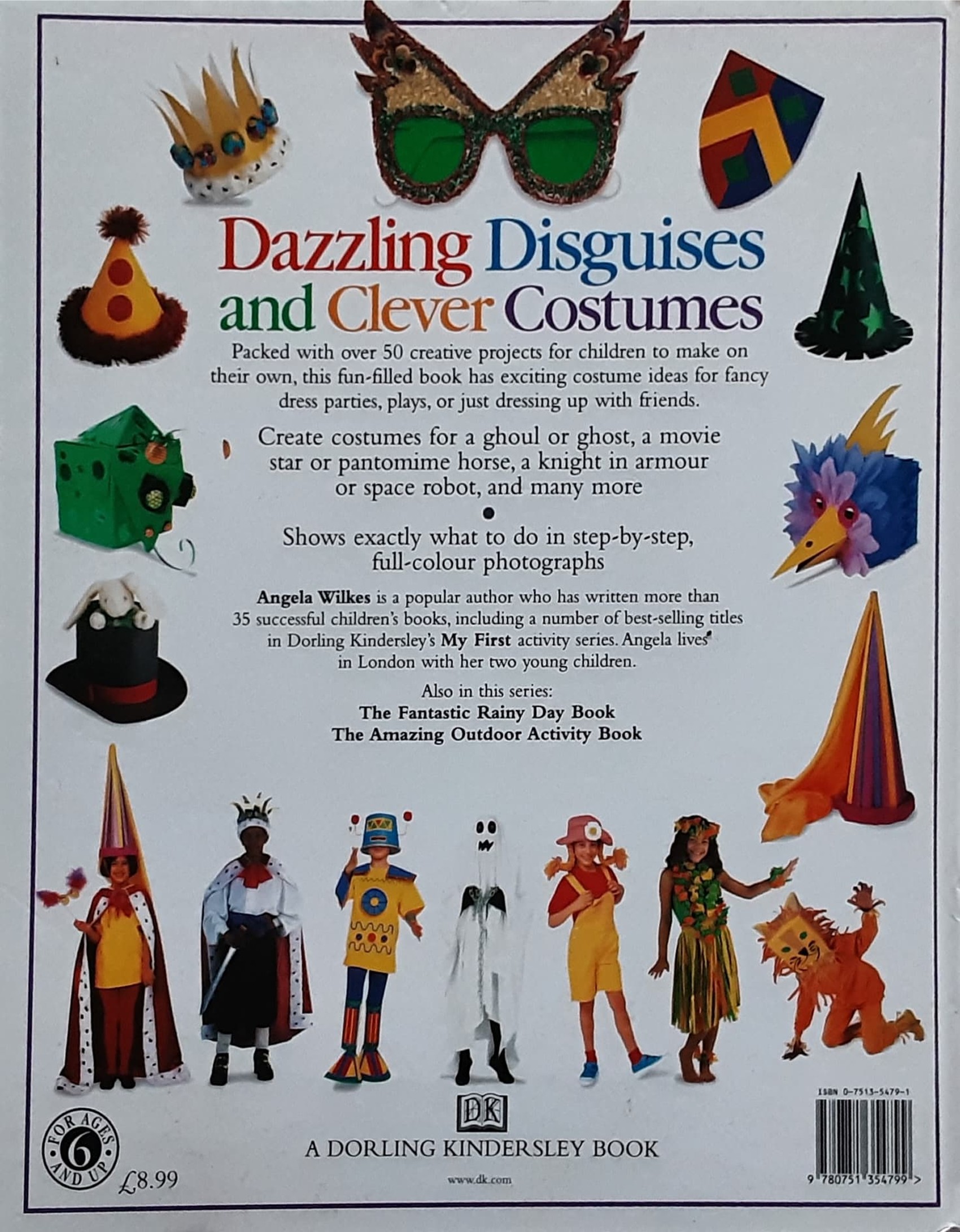 Activities Book หนังสือกิจกรรม ภาษาอังกฤษ 🍅🍓 Dazzling Disguisses and Clever Costumes/Used สภาพ 80-90%