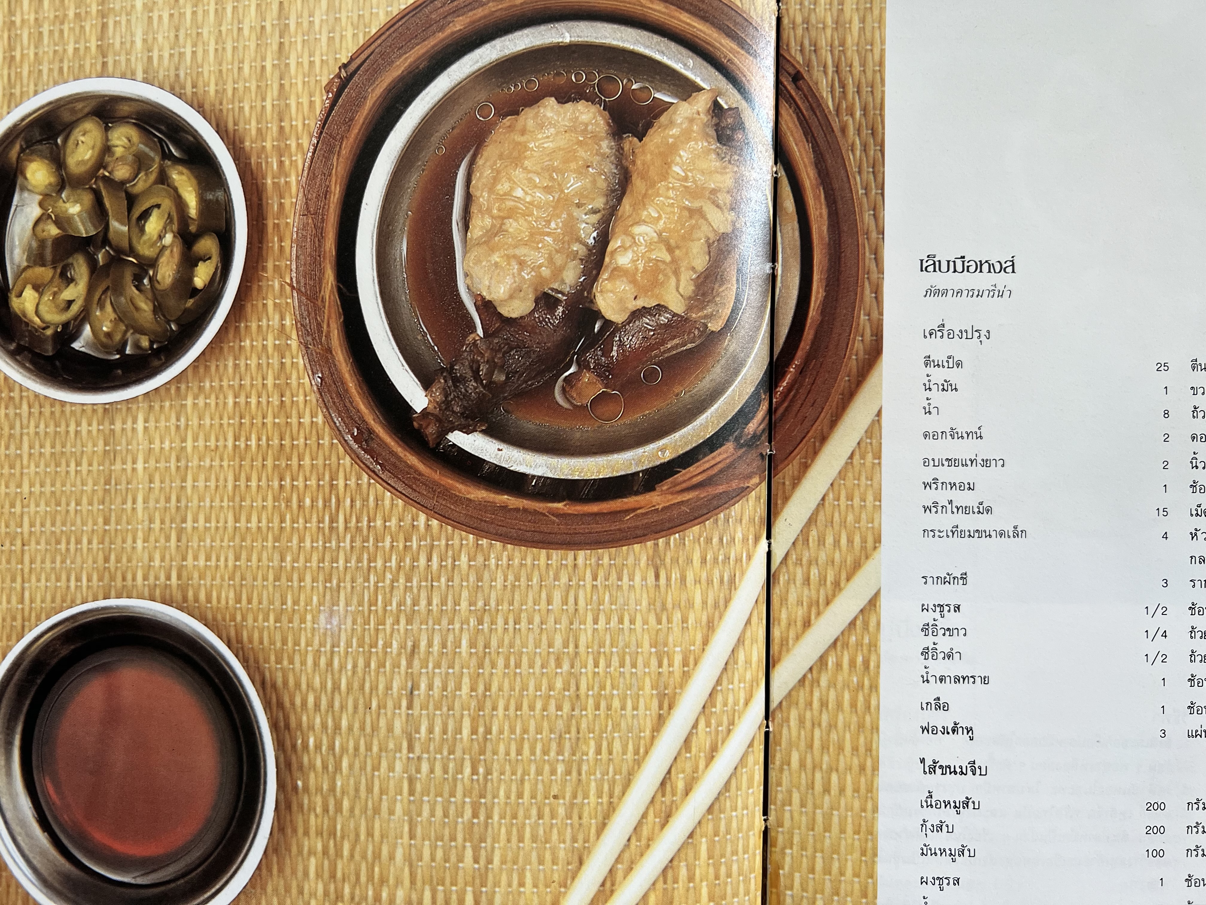 ตำราอาหารภัตตาคาร โดย : อาจารย์ศรีสมร คงพันธุ์ อาจารย์มณี สุวรรณผ่อง อาจารย์จันทร ทศานนท์.