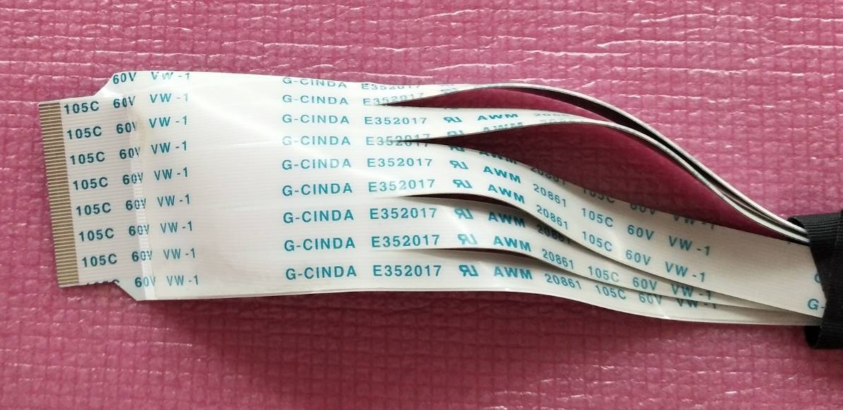 สายแพทีวี ชาร์ป Sharp ของแท้มือสองถอดจากเครื่องพร้อมใช้งาน ใช้กับรุ่น4T-C50EK2X