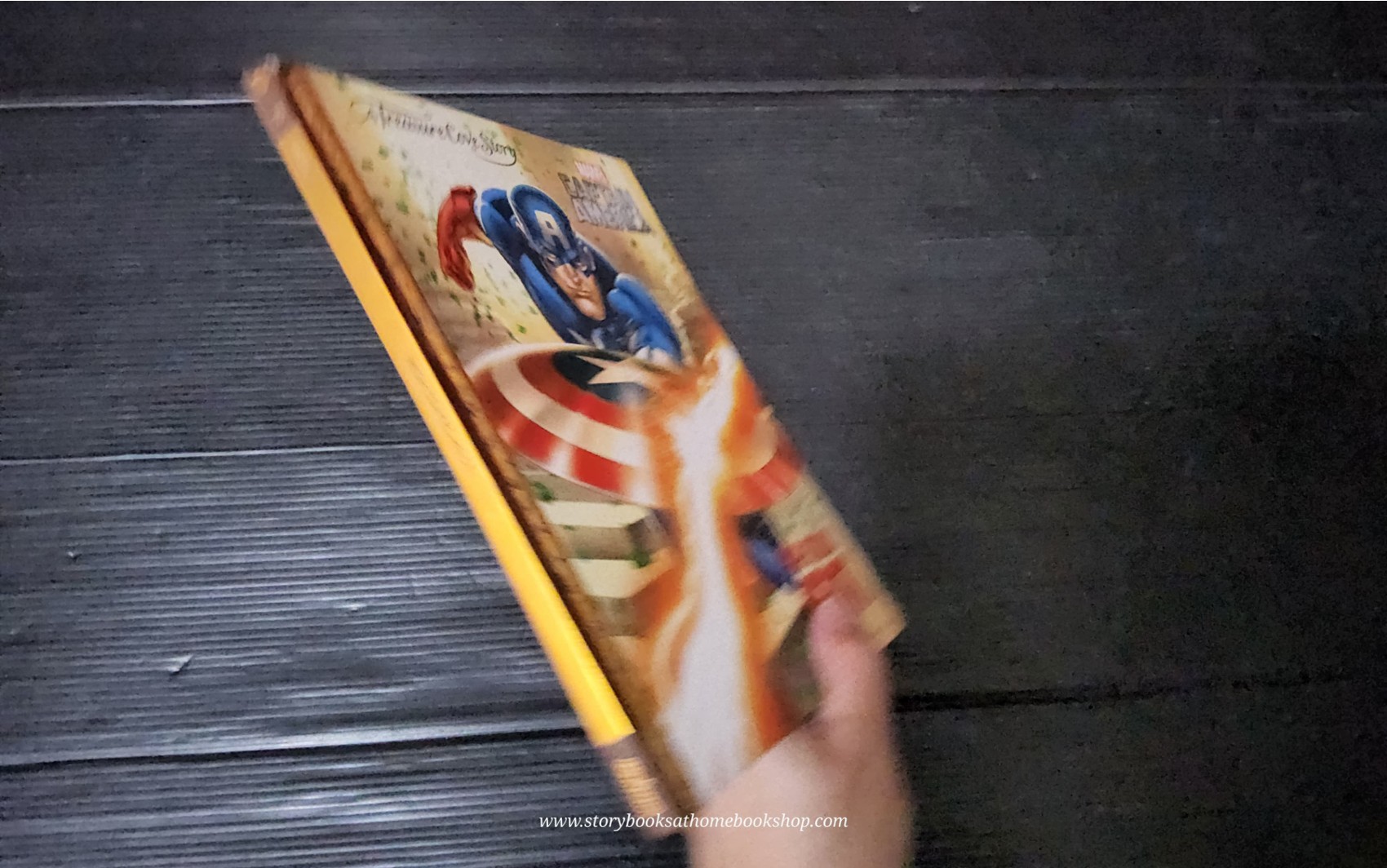 หนังสือนิทานปกแข็ง** 🍅🍓A TREASURE COVE STORY:MARVEL CAPTAIN AMERICA: HIGH-STAKES HEIST!